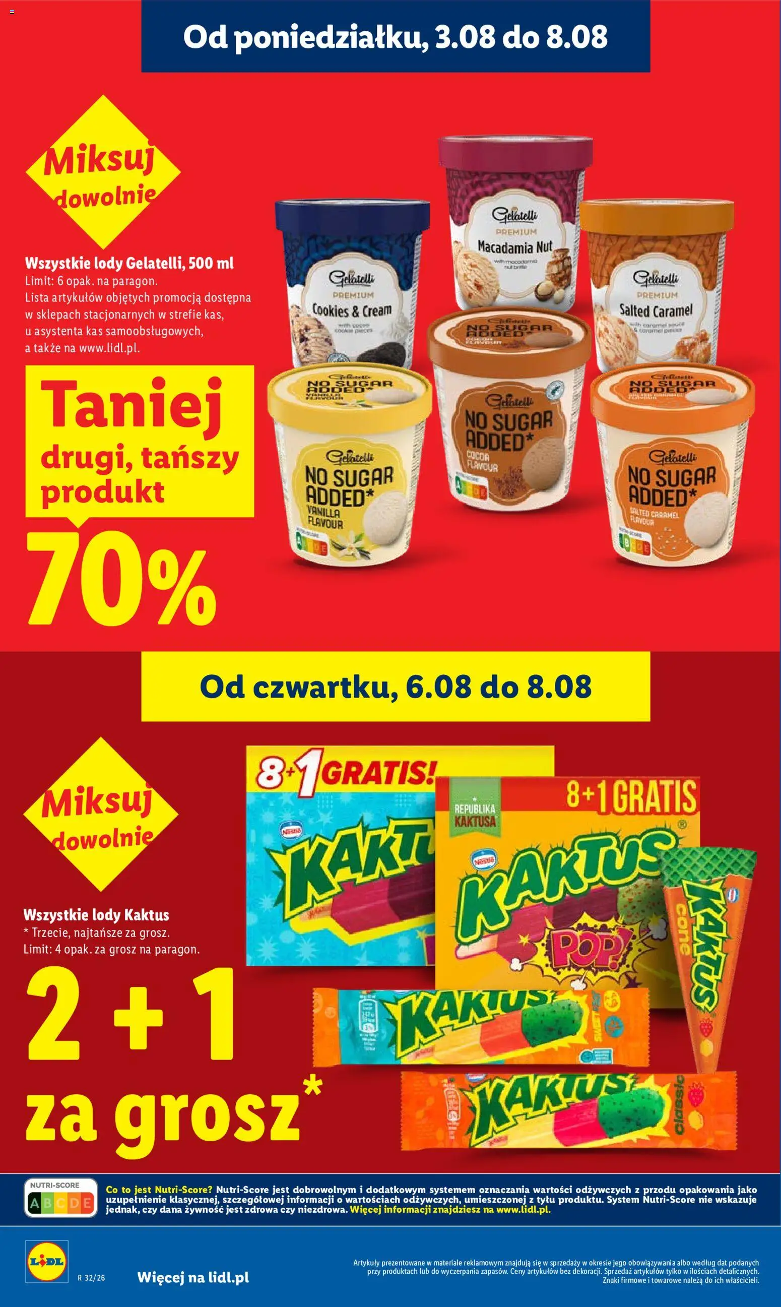 Lidl Polsko leták od 06.08.2026 | Strana: 16 | Produkty: Cookies, Gelatelli