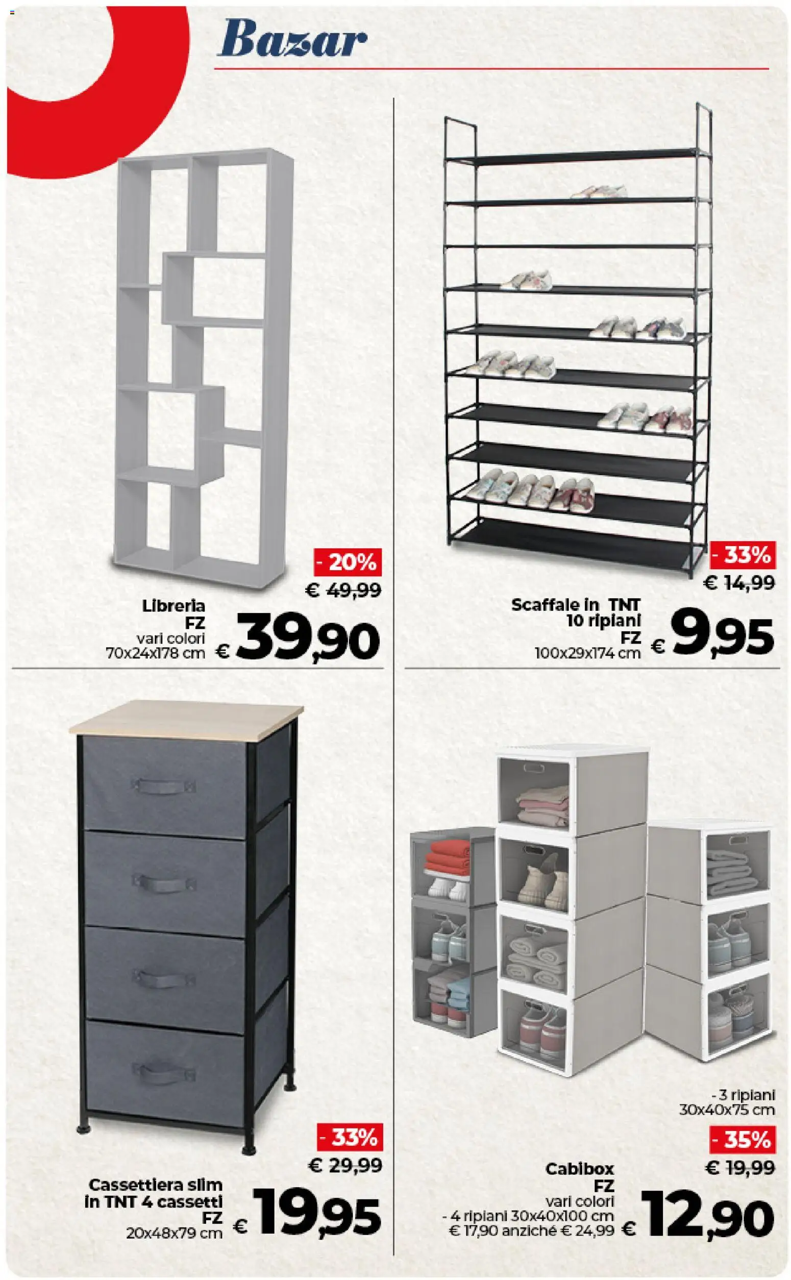 Volantino COOP del 09.06.2026 | Pagina: 49 | Prodotti: Scaffale, Libreria, Cassettiera
