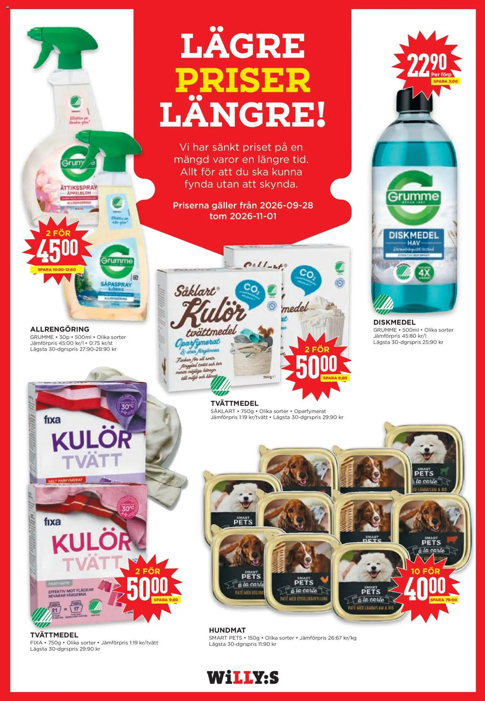 Willys reklamblad aktuell från 12/10/2026 | Sida: 9