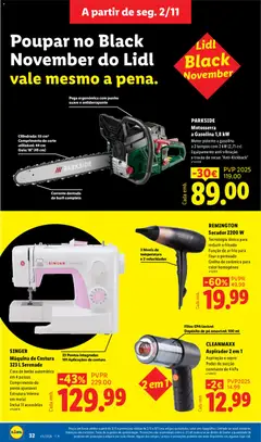 Pré-visualização Lidl folheto válido de 02/11/2026 | Página: 32