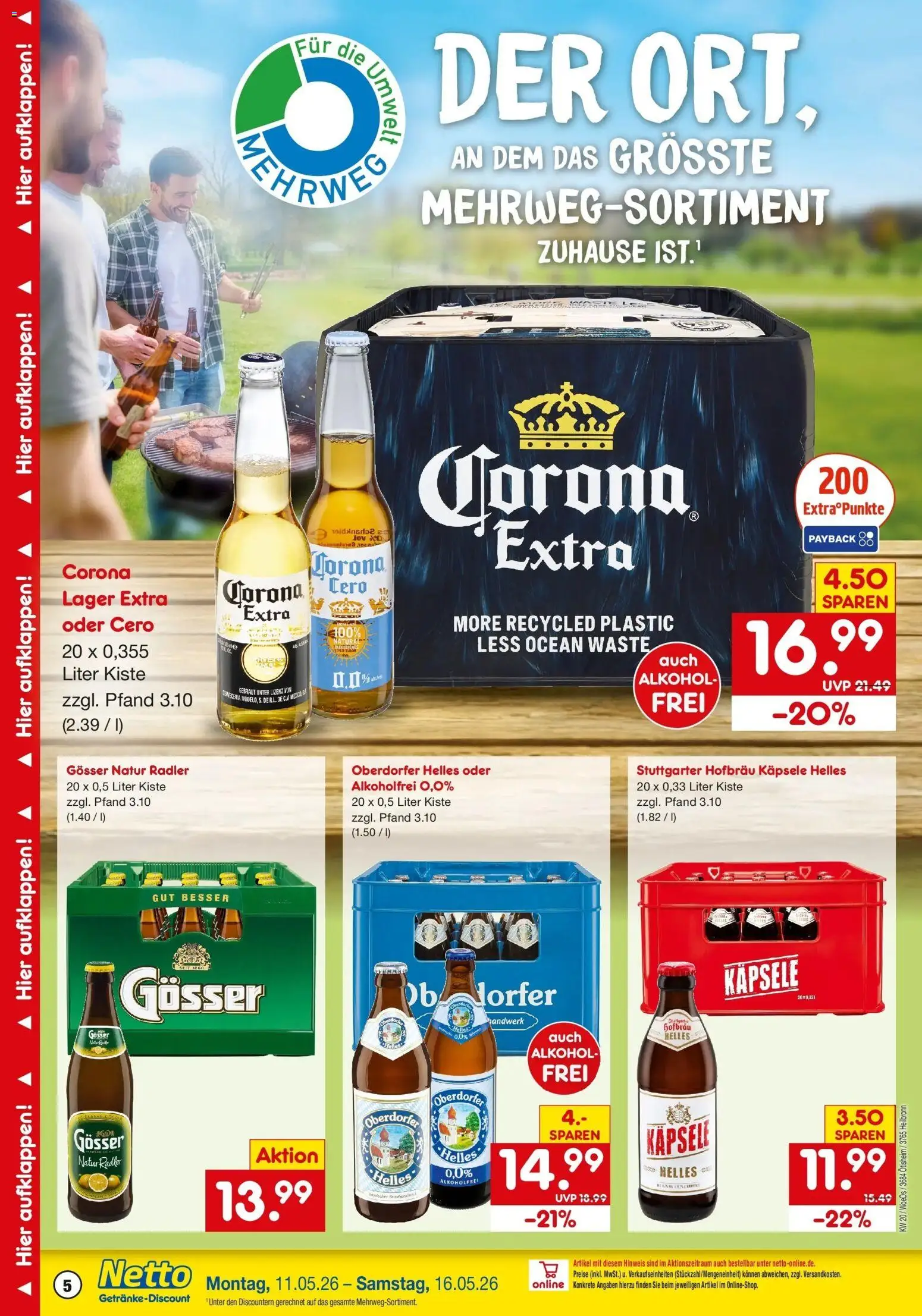 Netto Marken-Discount Prospekt Ötisheim	 – gültig ab 10.05.2026 | Seite: 5 | Produkte: Radler