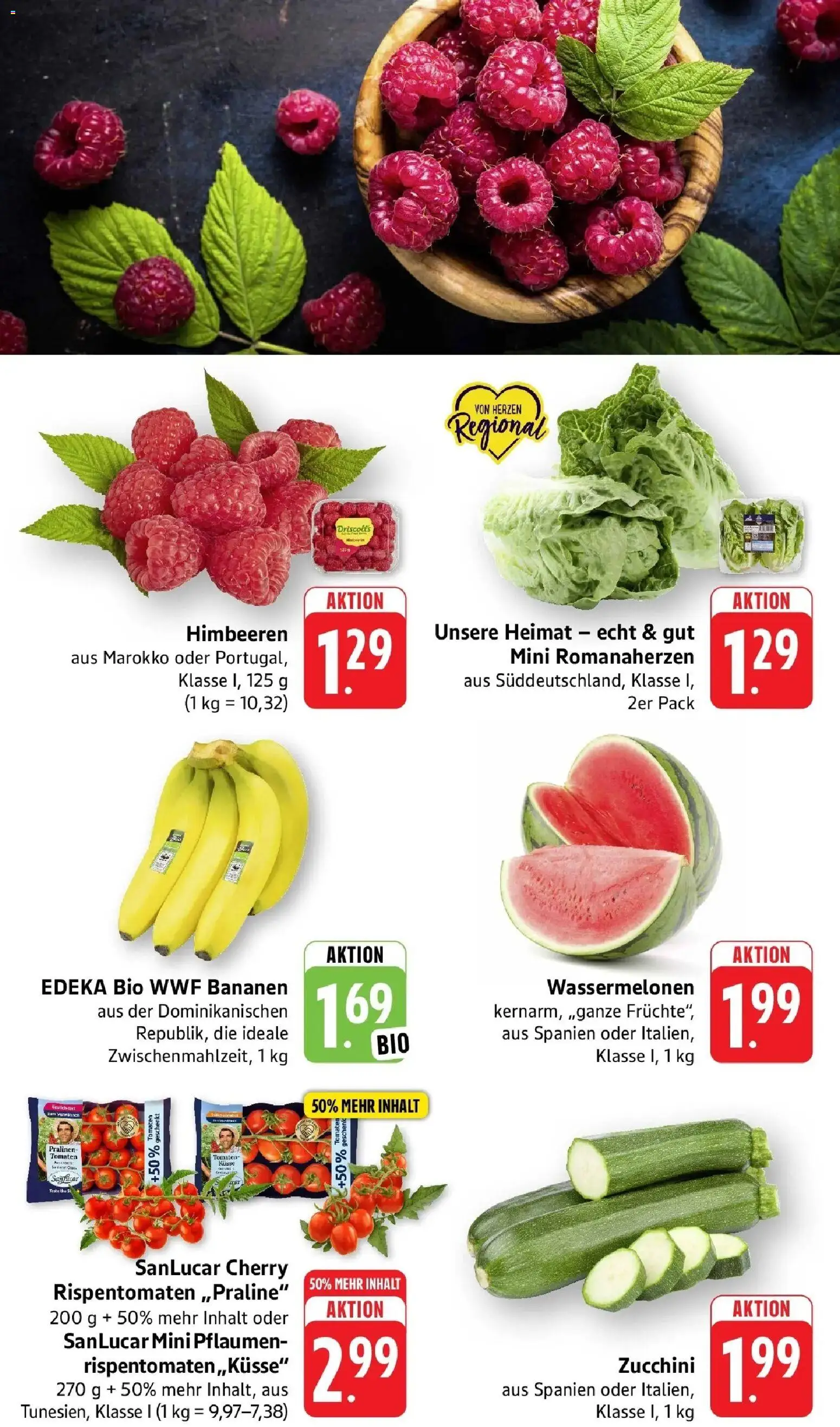 nah & gut Prospekt Neuhofen  – gültig ab 04.05.2026 | Seite: 2 | Produkte: Himbeeren, Pflaumen, Tomaten, Zucchini