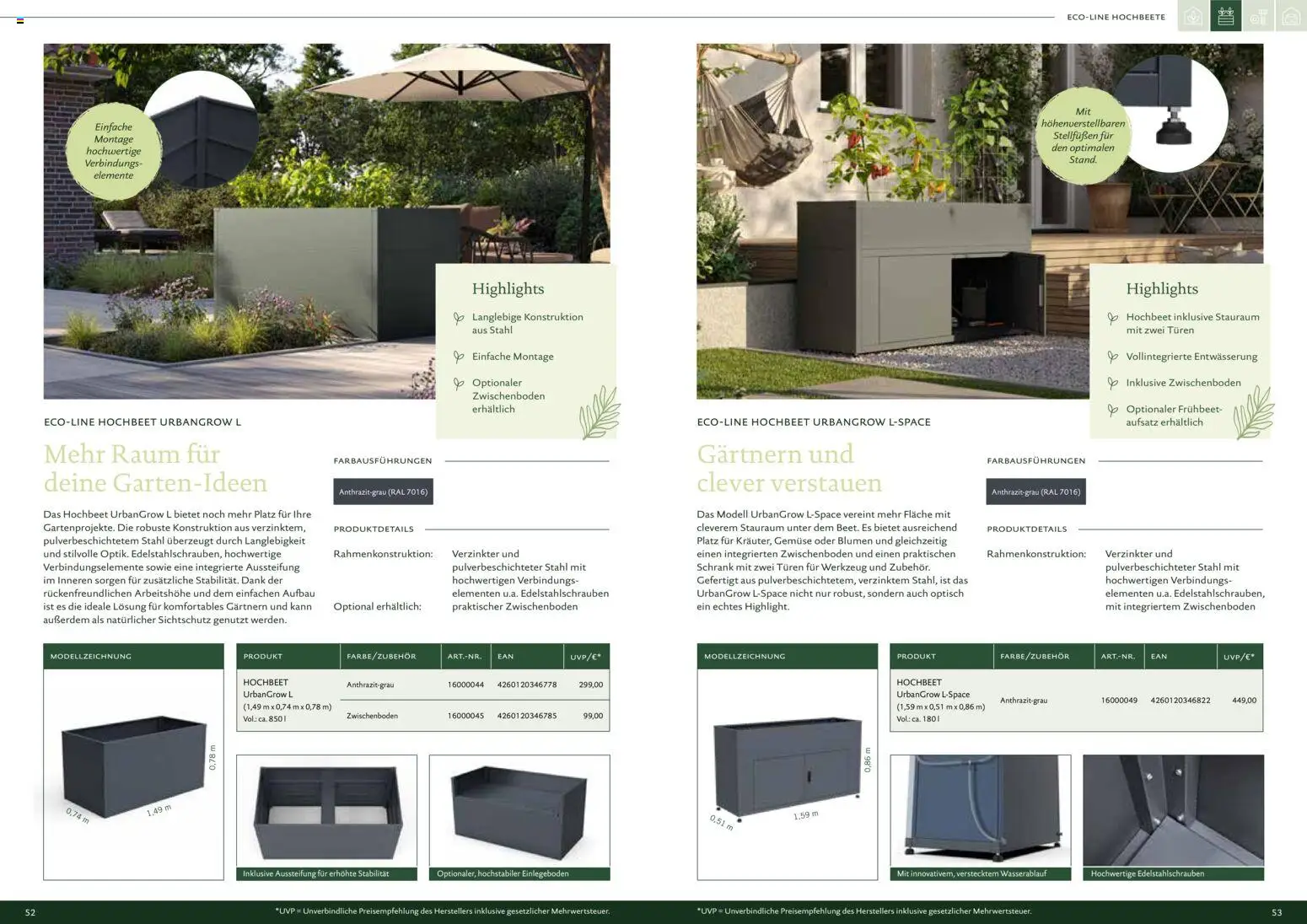 Dehner Kreative Gartentechnik gültig ab 05.01.2026 | Seite: 27 | Produkte: Gemüse, Schrank