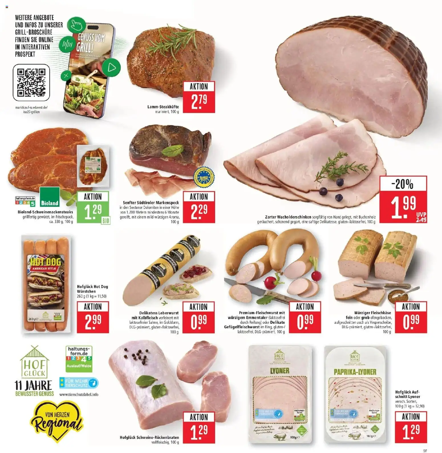 Marktkauf Prospekt Kirchheim – gültig ab 29.06.2026 | Seite: 13 | Produkte: Grill
