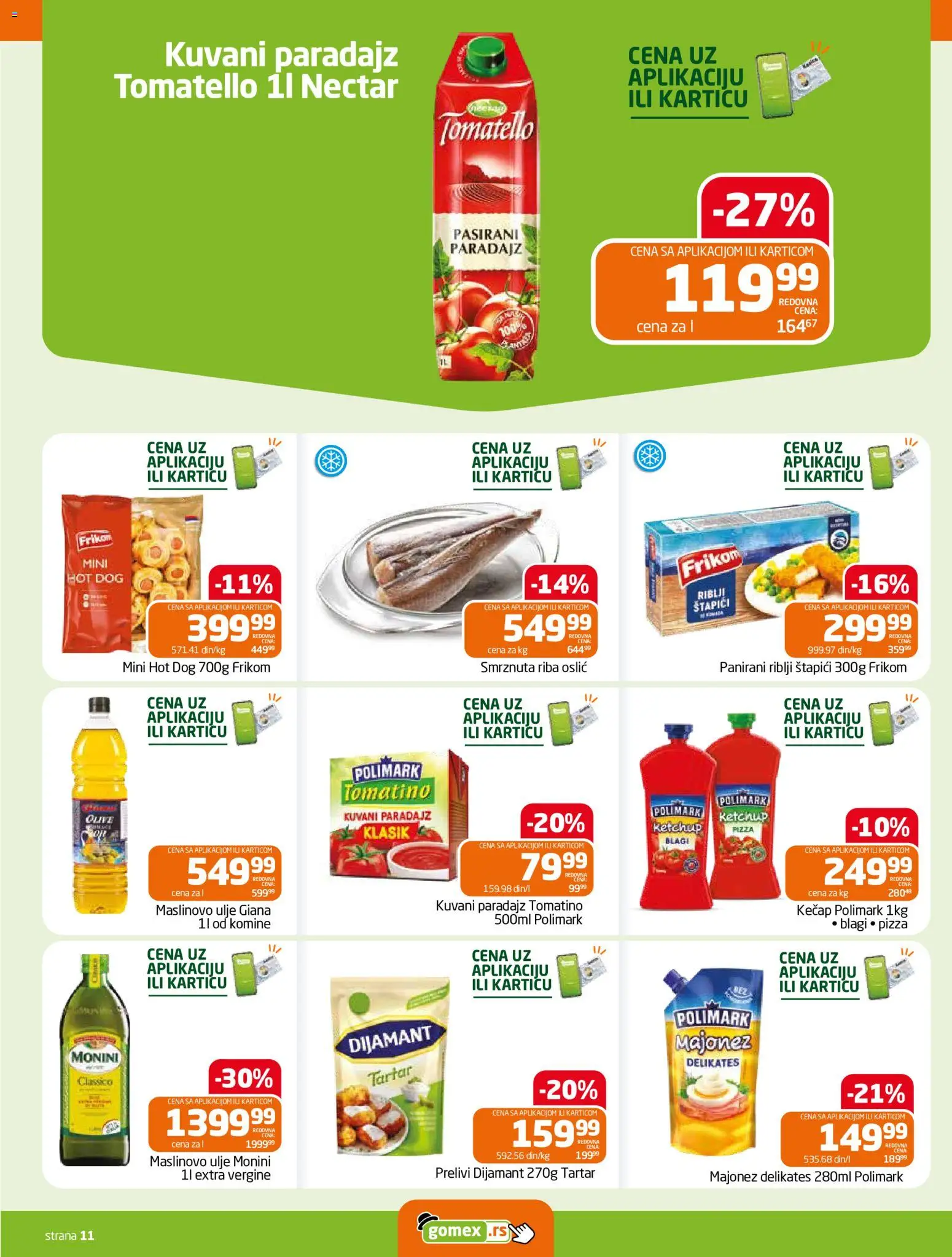 Gomex katalog - važi od 16.09.2026 | Strana: 11