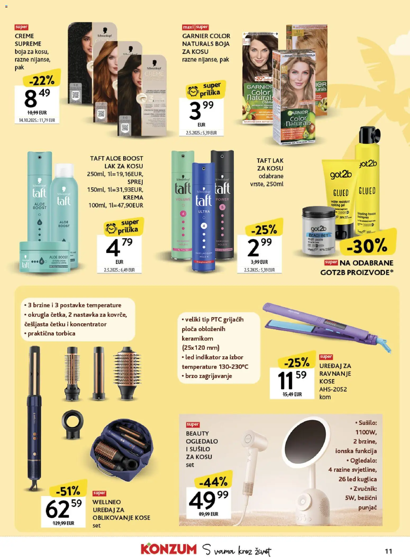 Konzum HR akciós ujság - amely érvényes a következő dátumtól: 11.05.2026 | Oldal: 11