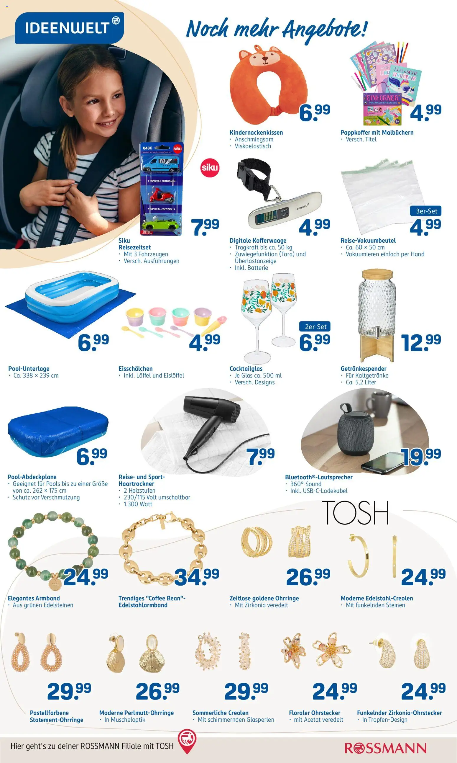 Rossmann Prospekt – gültig ab 08.06.2026 | Seite: 4 | Produkte: Haartrockner, Batterie
