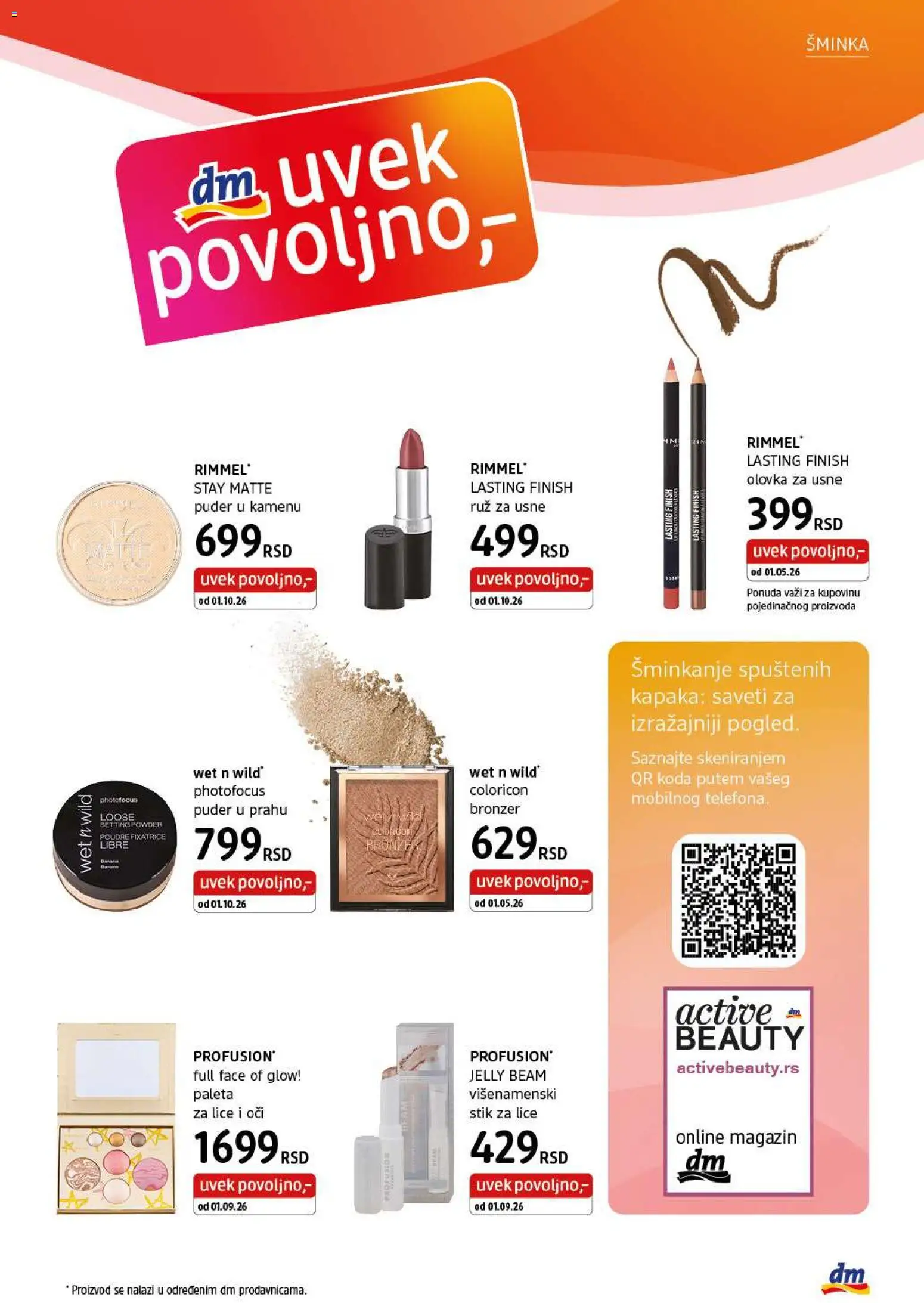 DM Drogerie katalog - važi od 01.10.2026 | Strana: 7