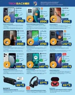 Anteprima del volantino Euronics volantino Alessandria valido a partire dal 18/06/2026 | Pagina: 17 | Prodotti: Smartphone, Cuffie, Microfono, Batteria