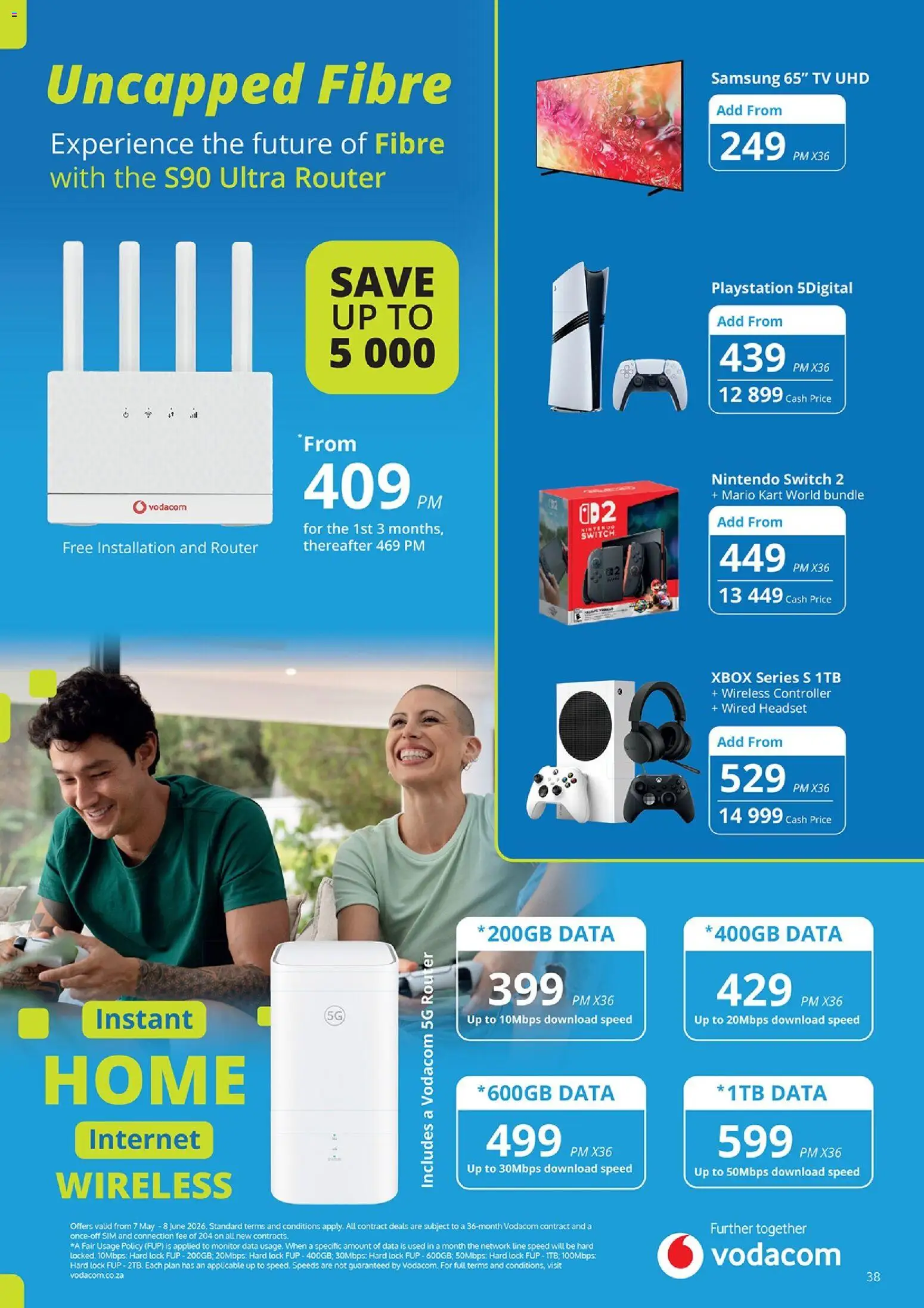 New Cellucity catalogue – valid from 07.05.2026 | Page: 38 | Products: Sim, Monitor, Lock, TV