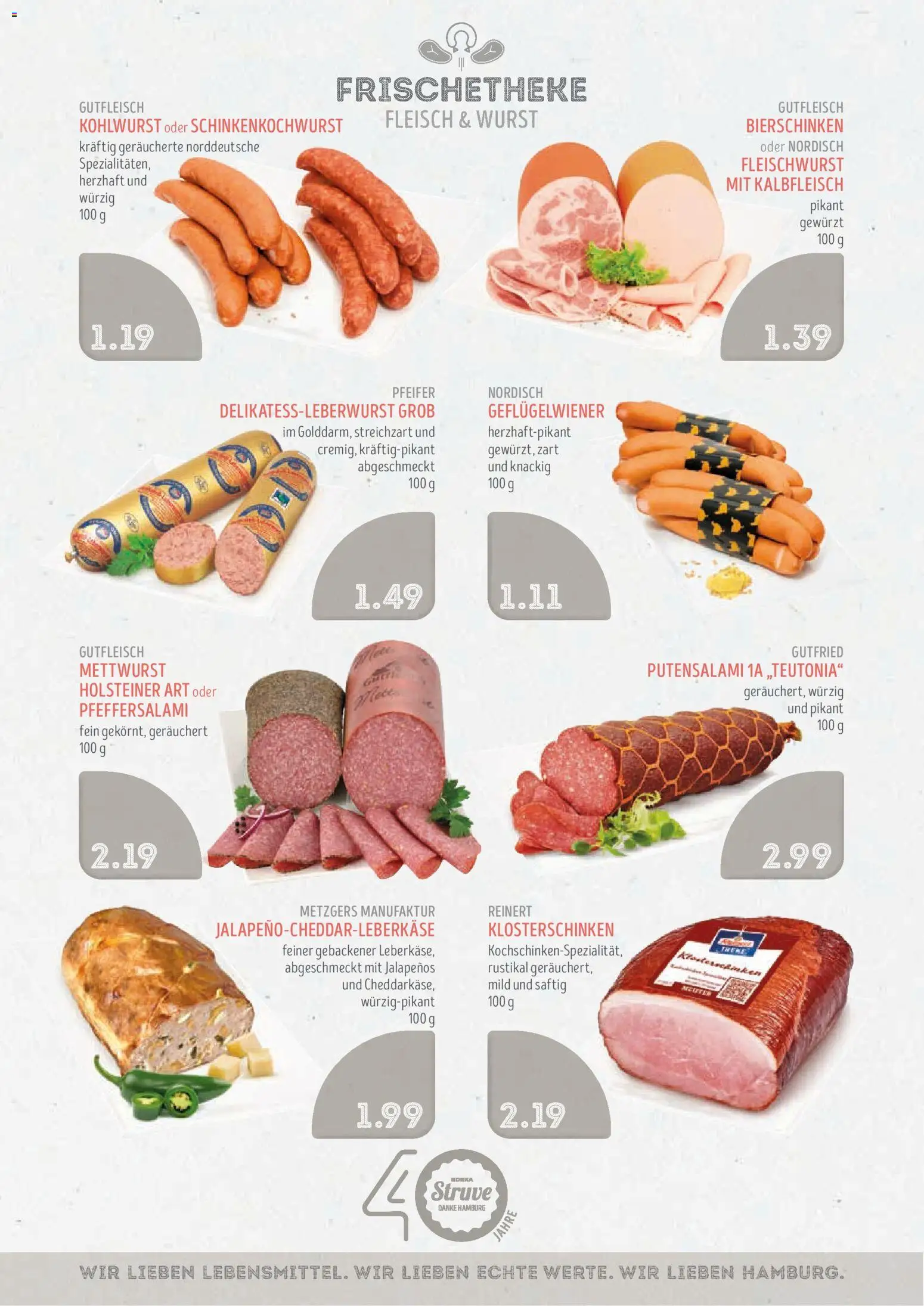 Edeka Struve Prospekt – gültig ab 12.10.2026 | Seite: 5 | Produkte: Wurst, Fleisch