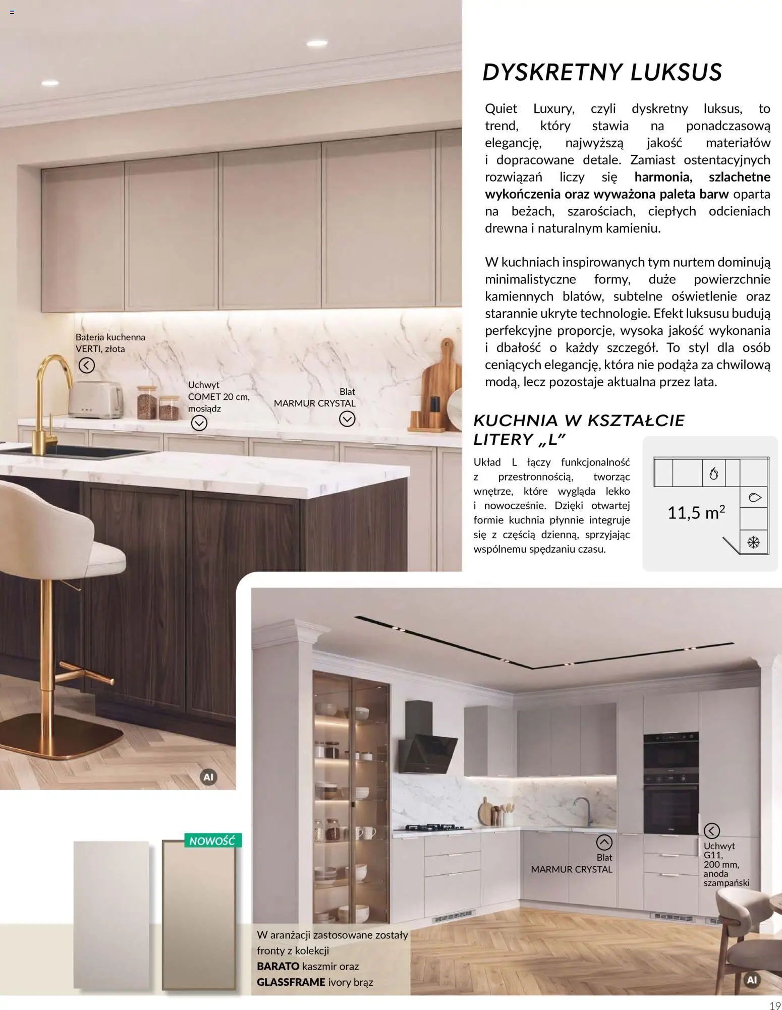 Salony Agata gazetka - Qubik 2026/2027 od 21.10.2026 | Strona: 19 | Produkty: Oświetlenie, Bateria
