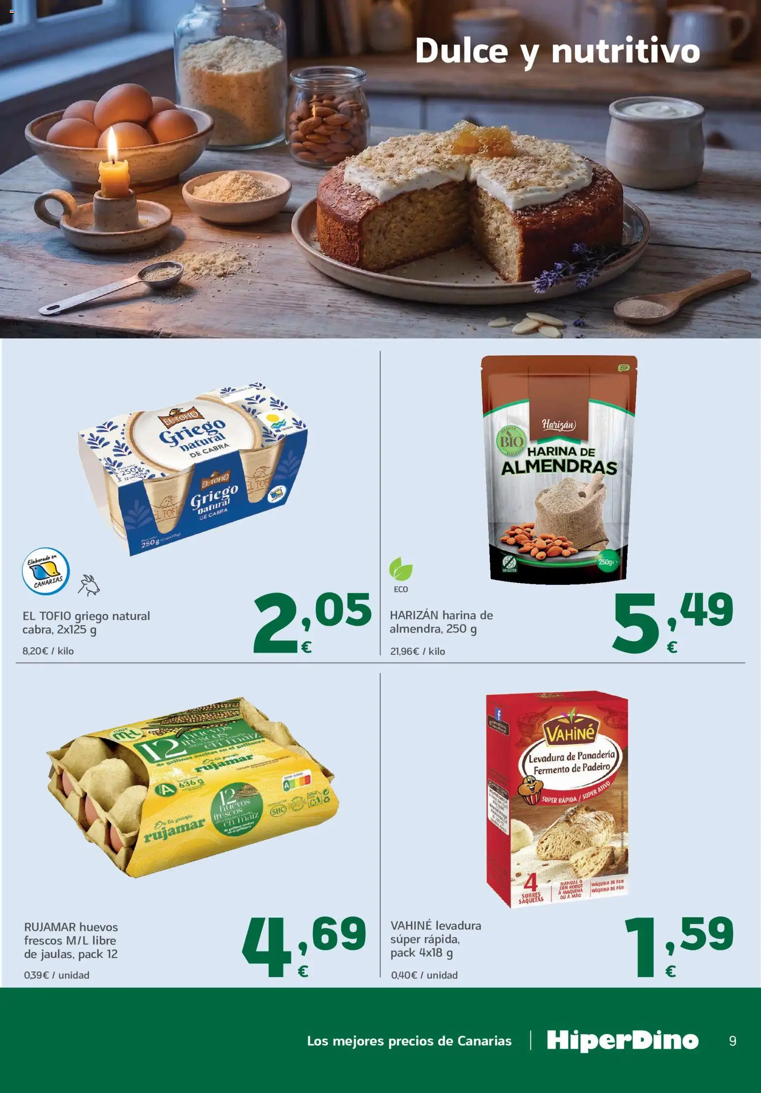 HiperDino folleto │ válido desde el 25.05.2026 | Página: 9 | Productos: Huevos, Pan, Robot, Panadería