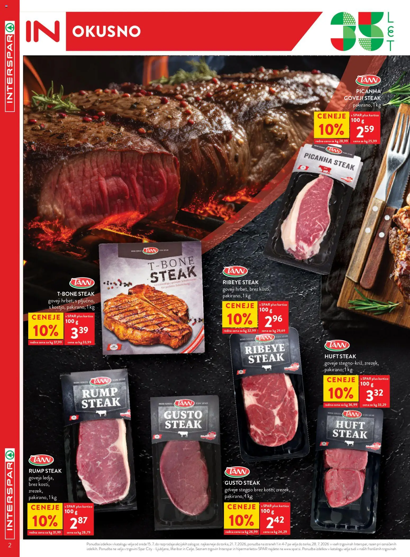 Novi Spar katalog ponudbe – veljaven od 15.07.2026 | Stran: 2