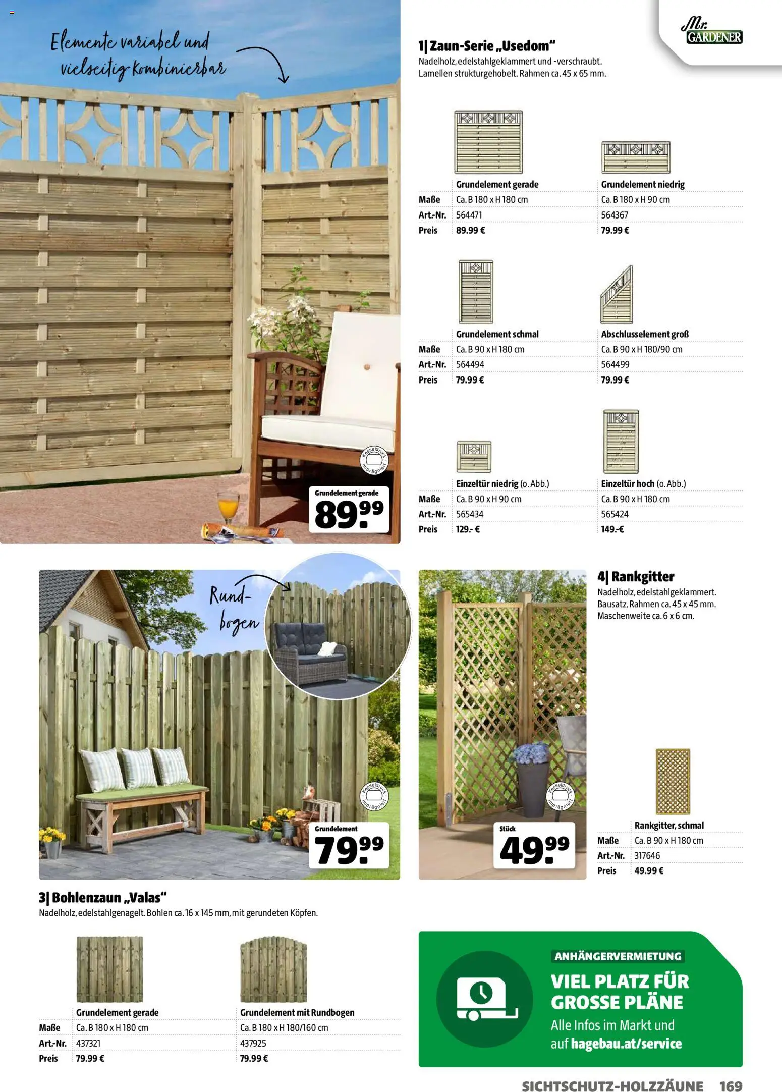 Hagebau Gartenjahr gültig ab 13.03.2026 | Seite: 169