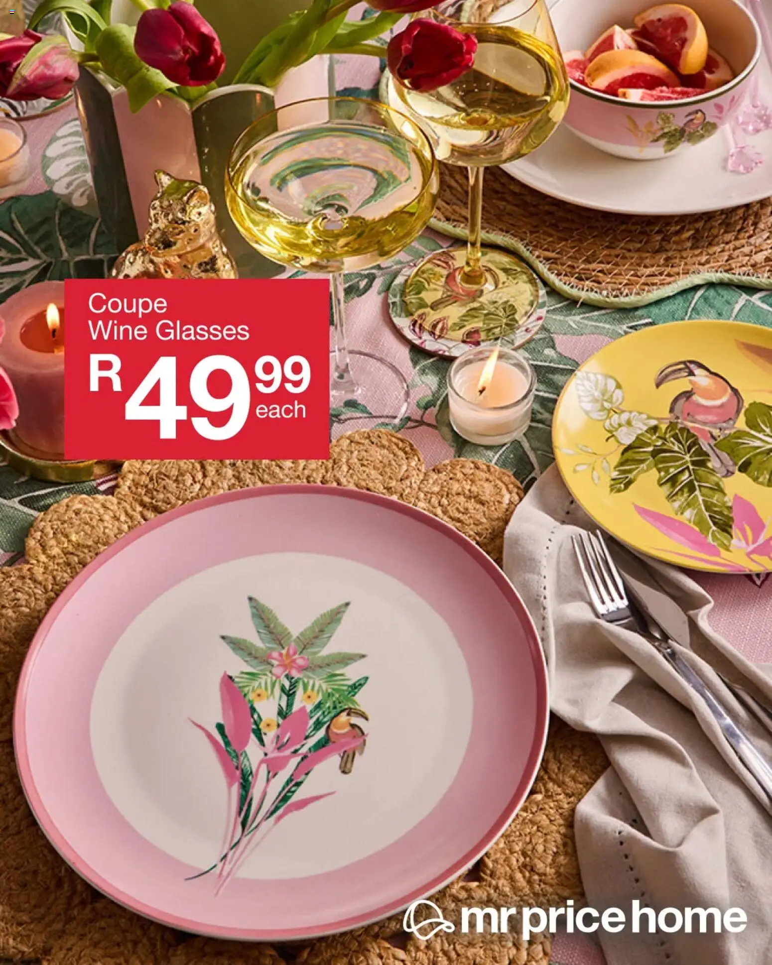 New MRP Home catalogue – valid from 13/07/2026 | Page: 3 | Products: Glasses, Wine