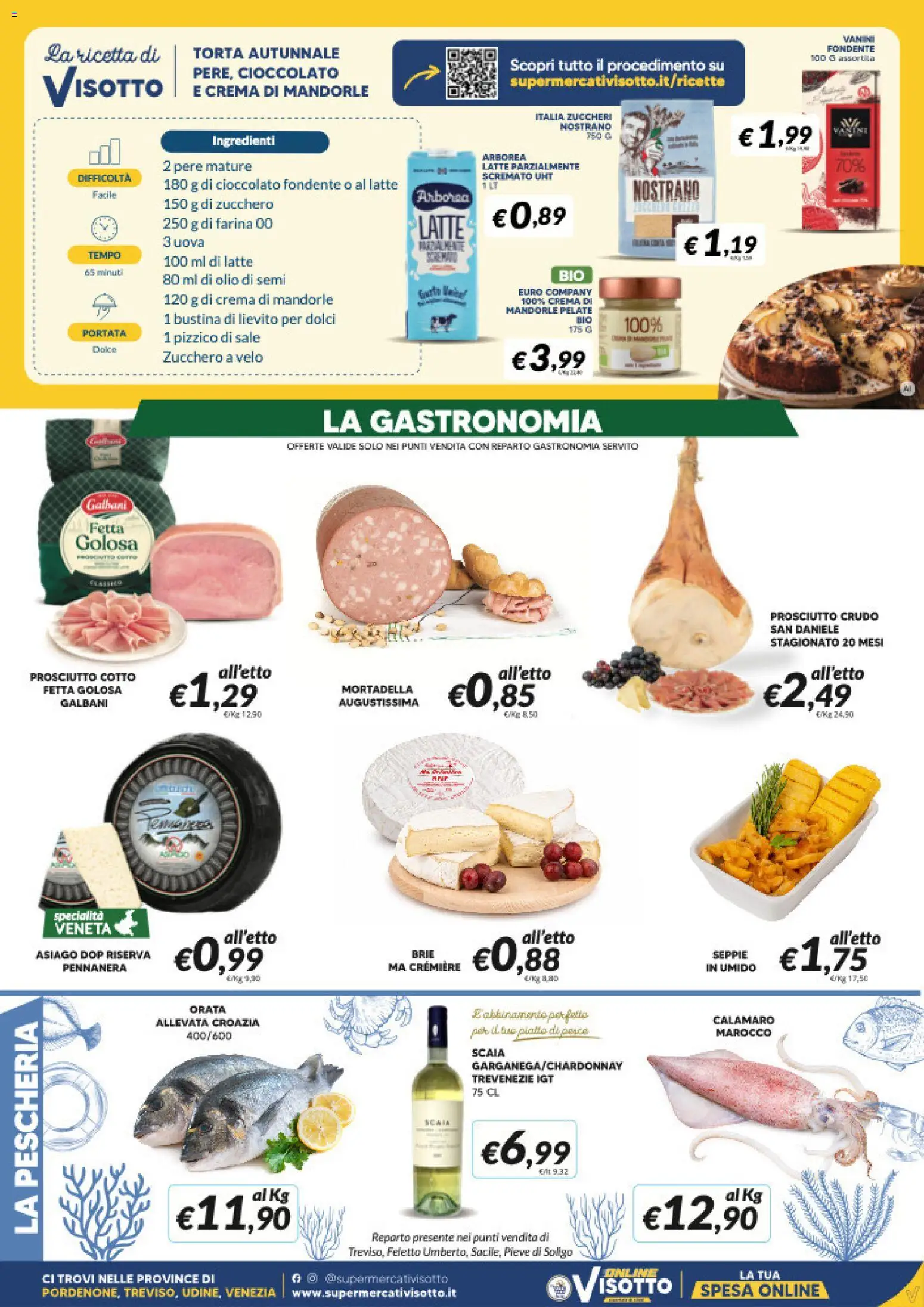 Volantino Visotto del 21/10/2026 | Pagina: 3 | Prodotti: Olio di semi, Prosciutto Crudo, Uova, Ingredienti