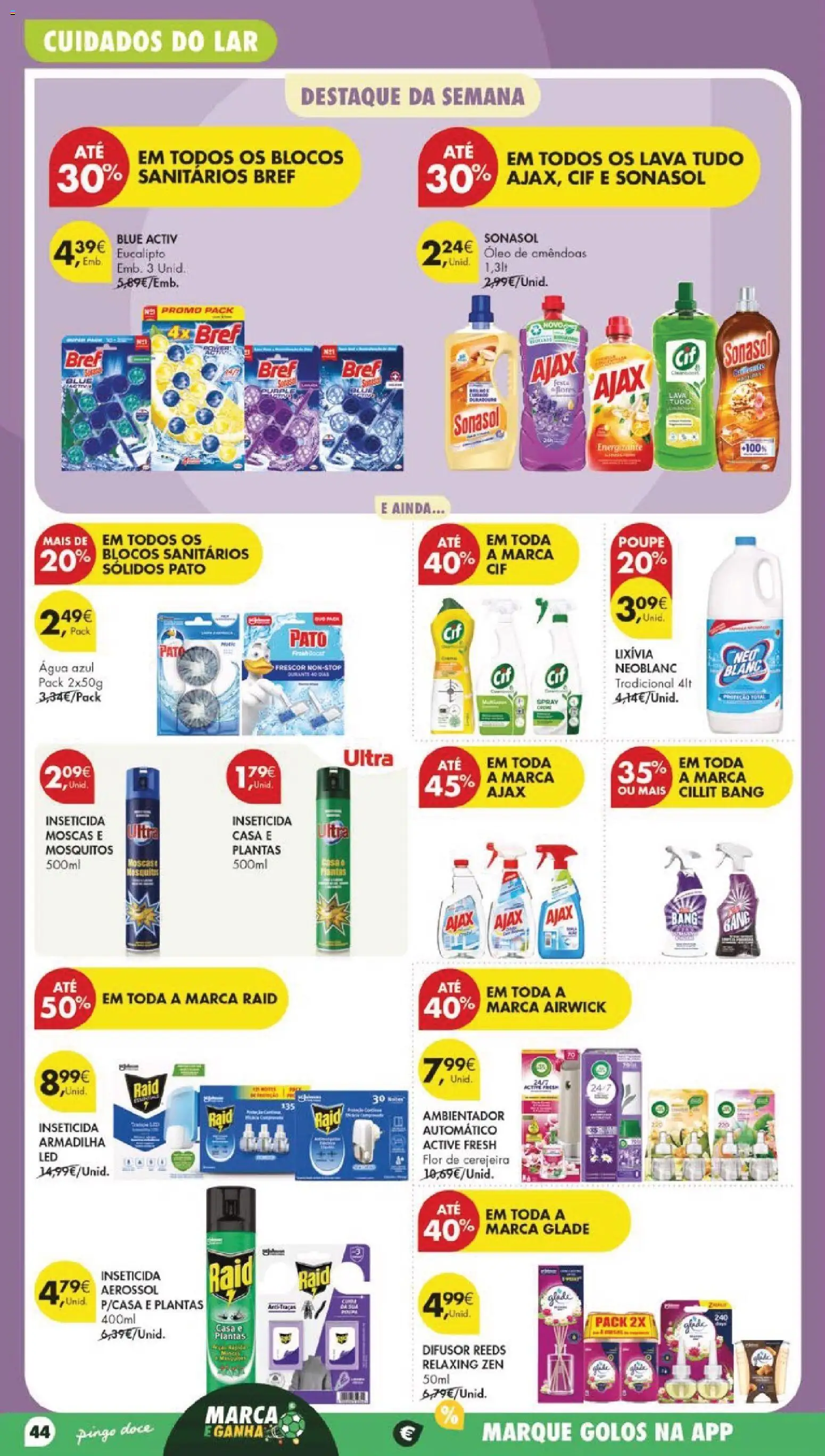 Pingo Doce folheto │ válido de 07/07/2026 | Página: 50 | Produtos: Amêndoas, Inseticida, Óleo, Difusor