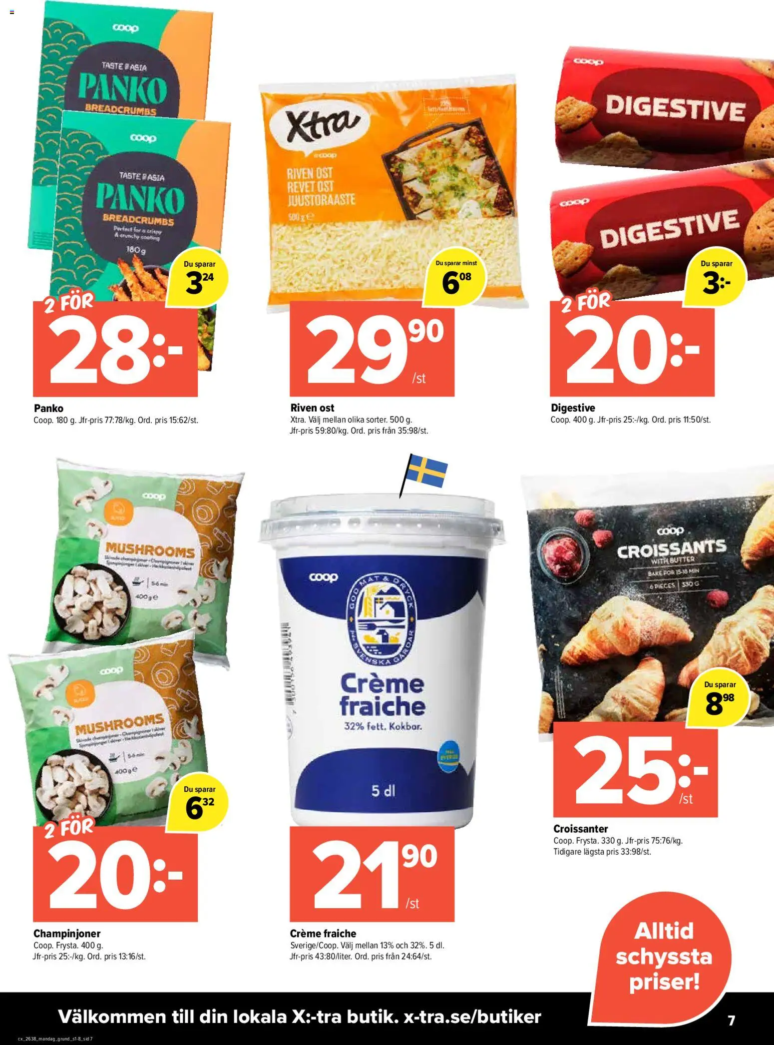 Coop X:-TRA reklamblad aktuell från 14/09/2026 | Sida: 7