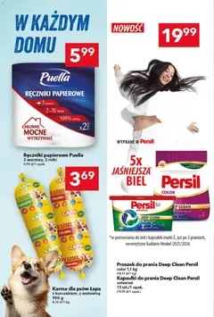 Pogląd oferty "Lewiatan gazetka" - ważna od 18.06.2026 | Strona: 11 | Produkty: Persil, Rolki, Kapsułki do prania, Karma dla psów