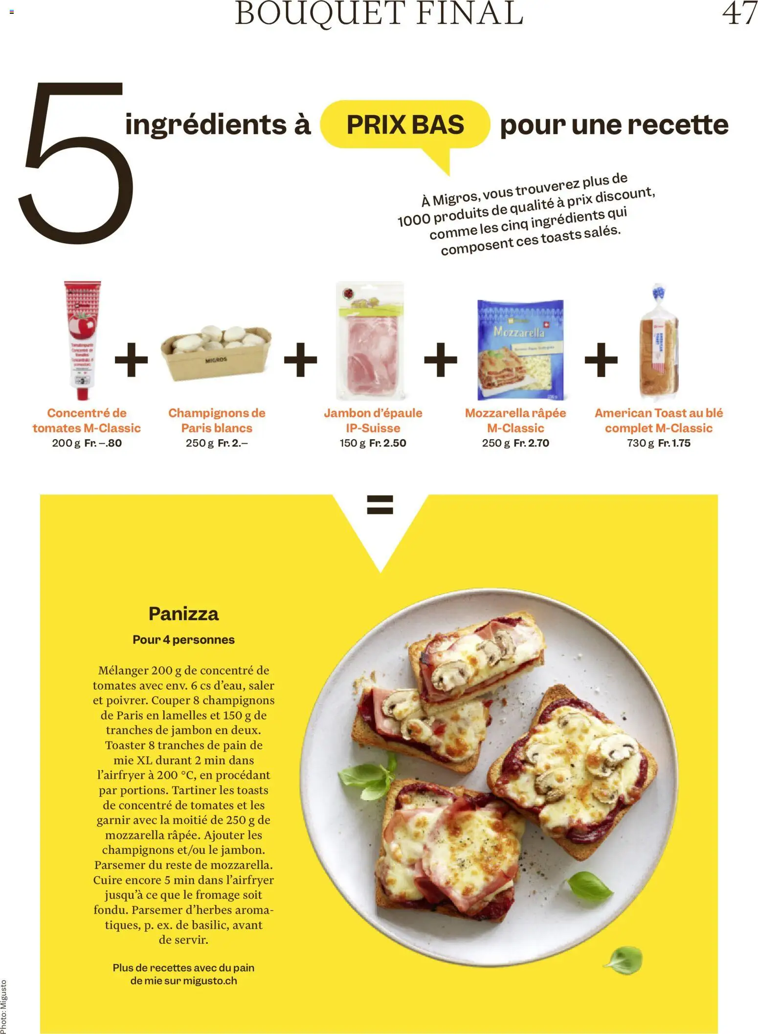 Migros aktionen Magazine FR – gültig ab 21.10.2026 | Seite: 47
