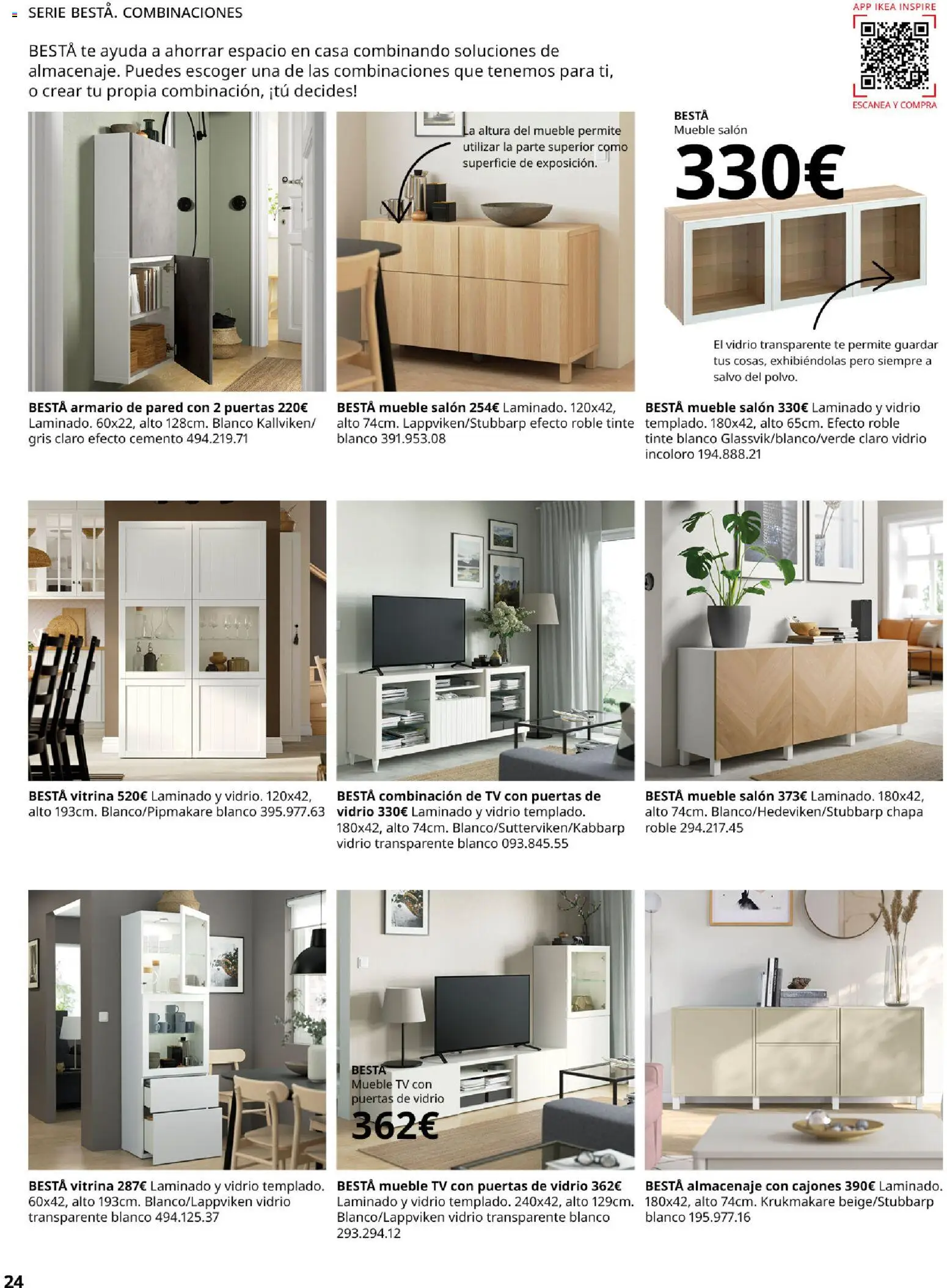 Catálogo IKEA Besta Eket │ válido desde el 01.02.2026 | Página: 24 | Productos: Tinte, Té, Almacenaje, Armario