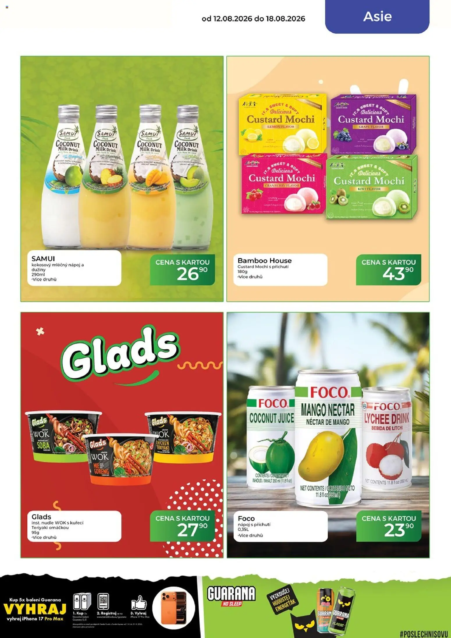 Tamda Foods leták od 12.08.2026 | Strana: 45 | Produkty: Mango, Mochi, Kiwi, Iphone