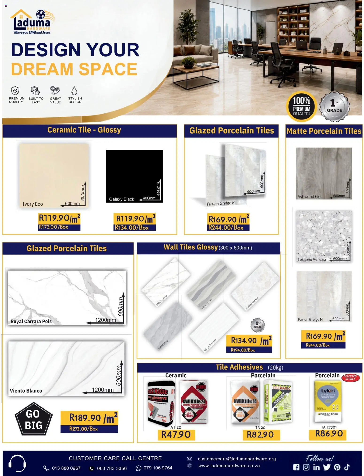 New Laduma Hardware catalogue – valid from 01/08/2026 | Page: 22 | Products: Adhesive