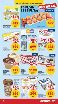 GRAN DUETT TEJSZÍNHABOS PUDING, GRAN DUETT TEJSZÍNHABOS PUDING 2-féle 190 g, 942 Ft/kg - amely érvényes a következő dátumtól: 2026.09.24. | Oldal: 3