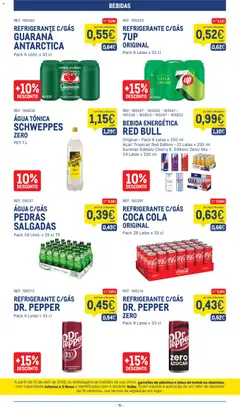 Pré-visualização Makro folheto válido de 07/07/2026 | Página: 15 | Produtos: Agua, Refrigerante, Bebida
