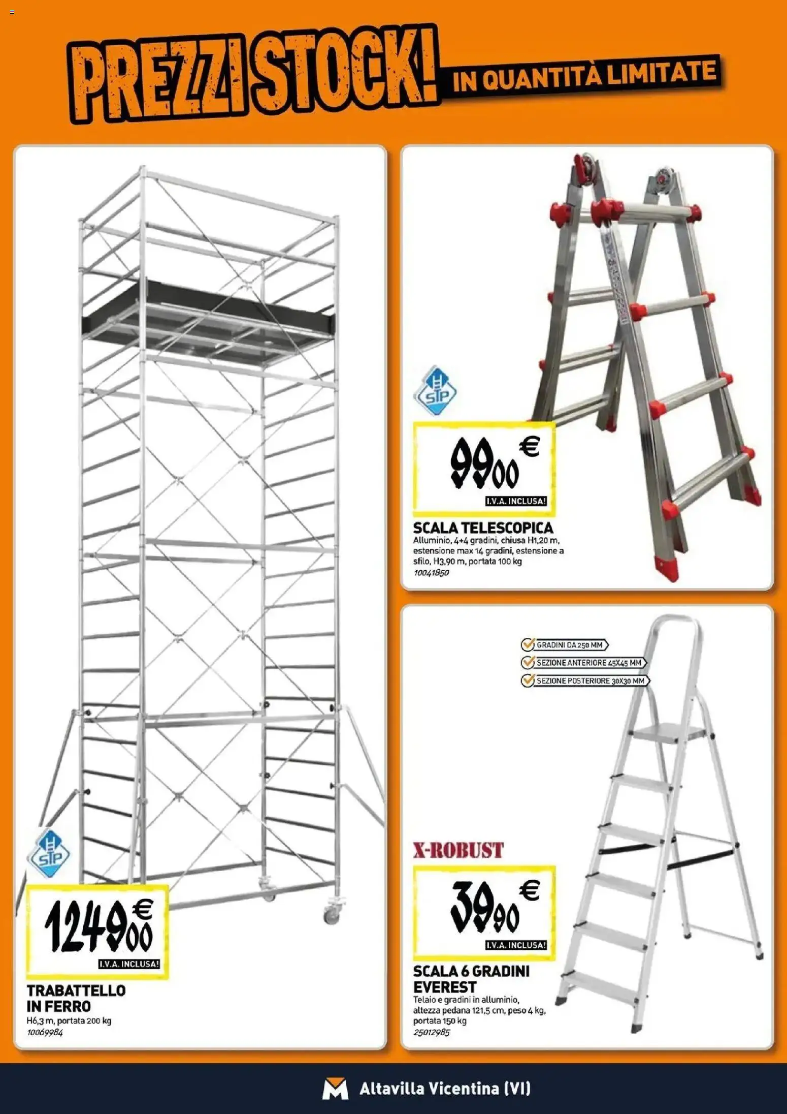 Nuovo TECNOMAT catalogo Altavilla Vicentina dal 27/08/2026 > offerte anteprima 🛍️ | Pagina: 16 | Prodotti: Scala, Ferro