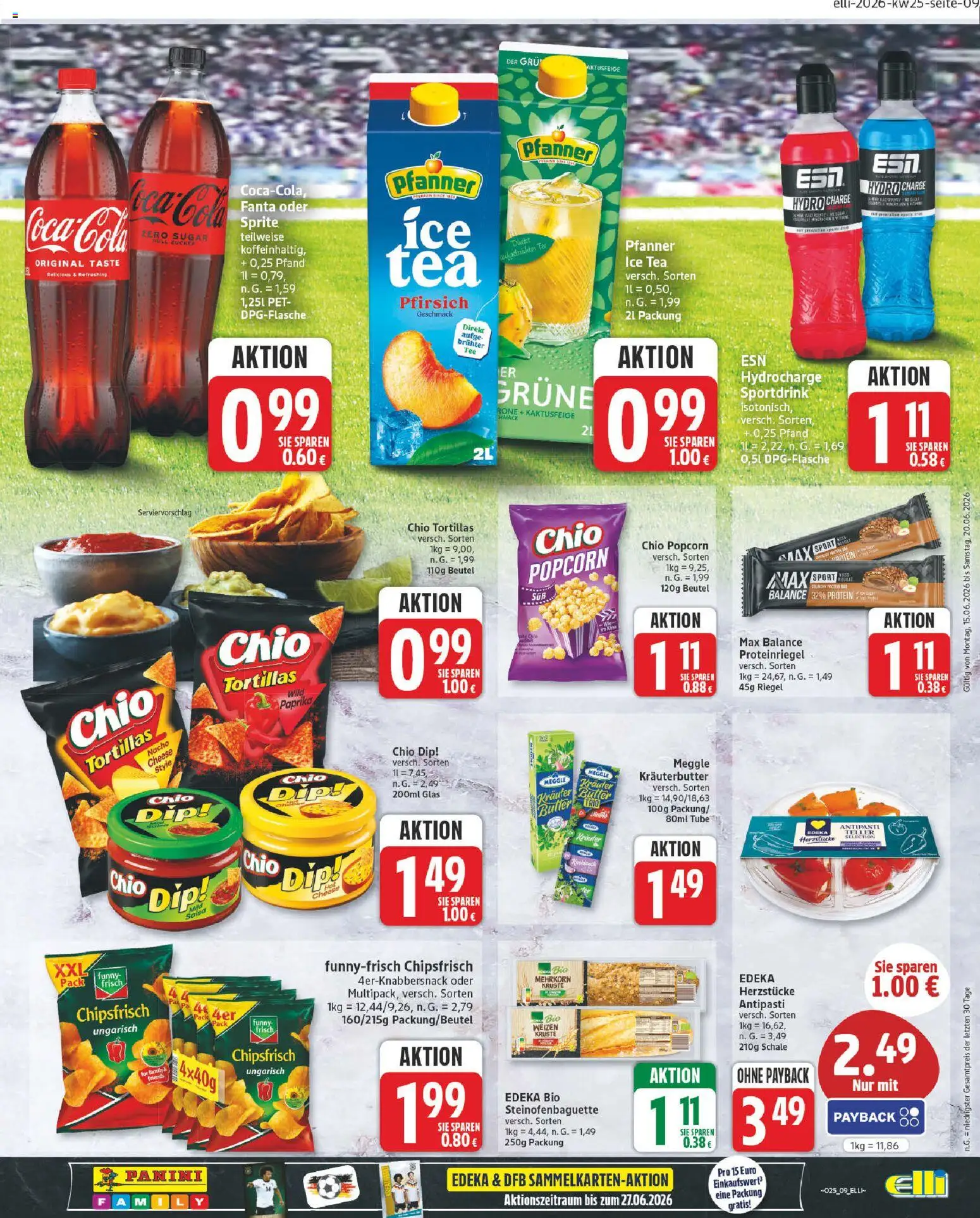 Elli Markt Prospekt Delbrück – gültig ab 15.06.2026 | Seite: 13 | Produkte: Fanta, Cola, Kräuterbutter, Paprika