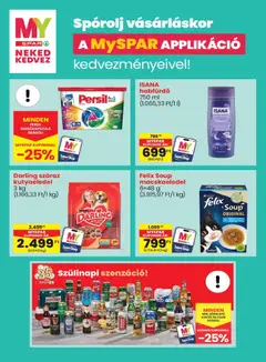 Spar akciós újság - amely érvényes a következő dátumtól: 21.05.2026 | Oldal: 23