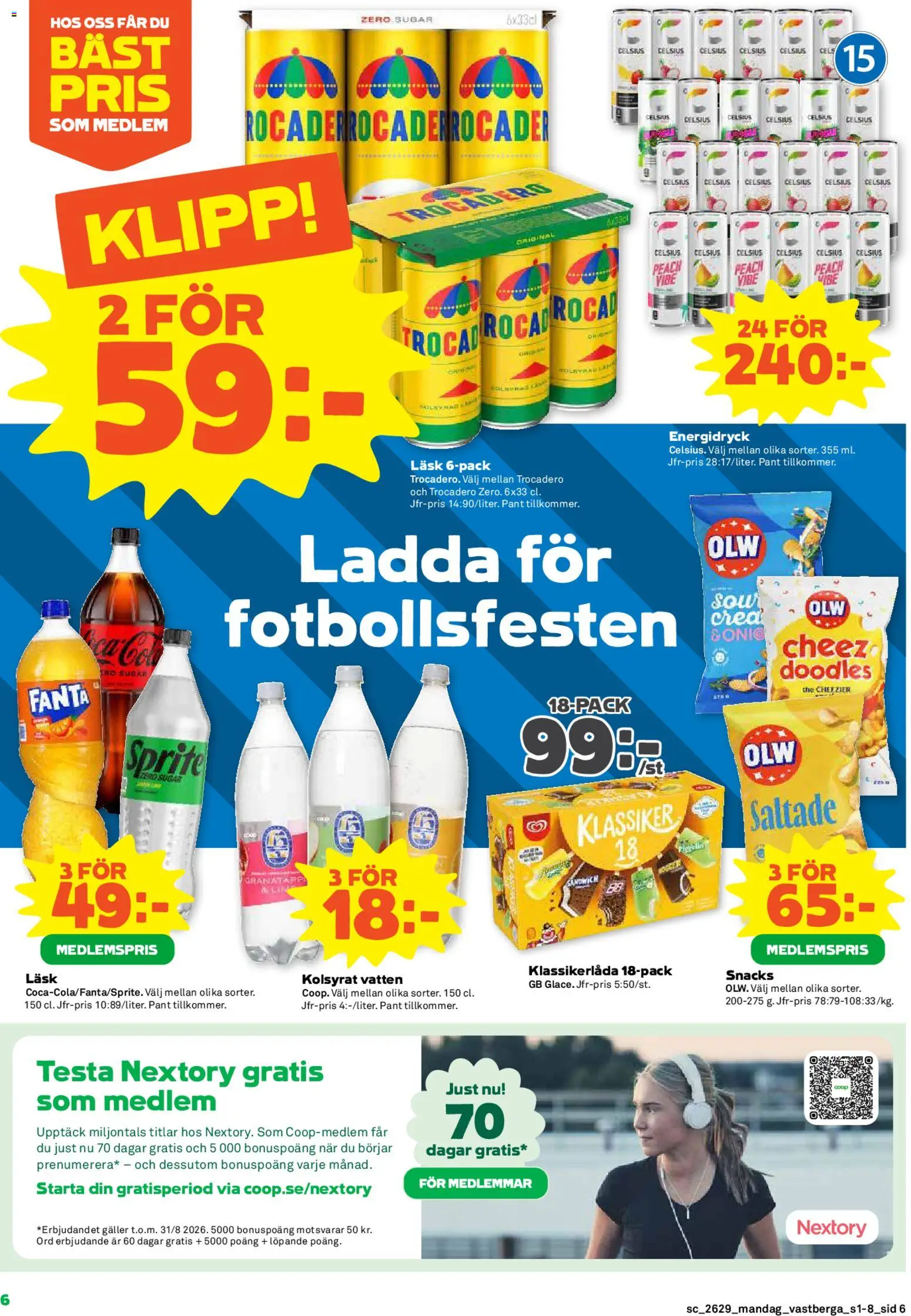 Coop reklamblad aktuell från 13/07/2026 | Sida: 6