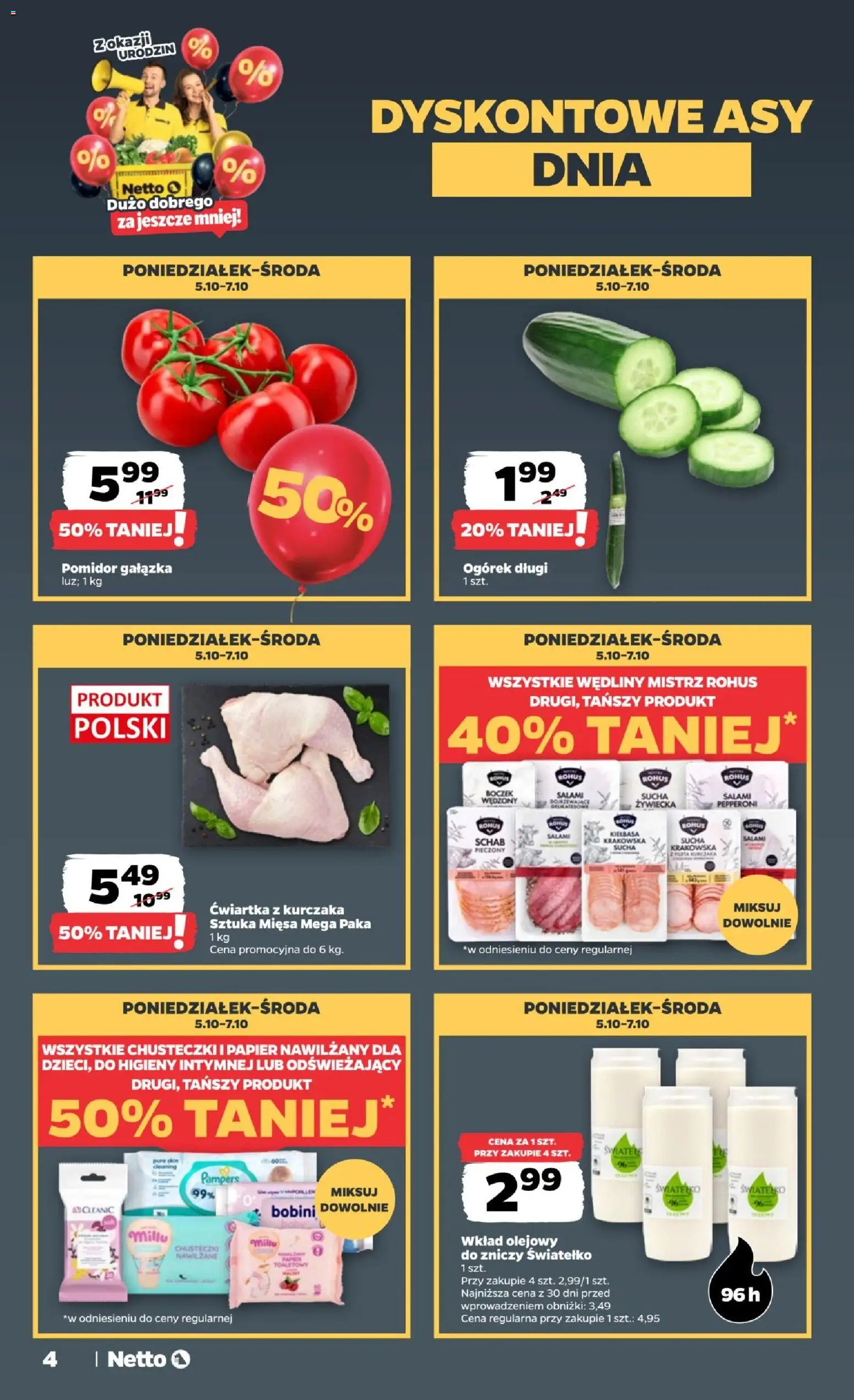 Netto gazetka od poniedziałku od 05.10.2026 | Strona: 4