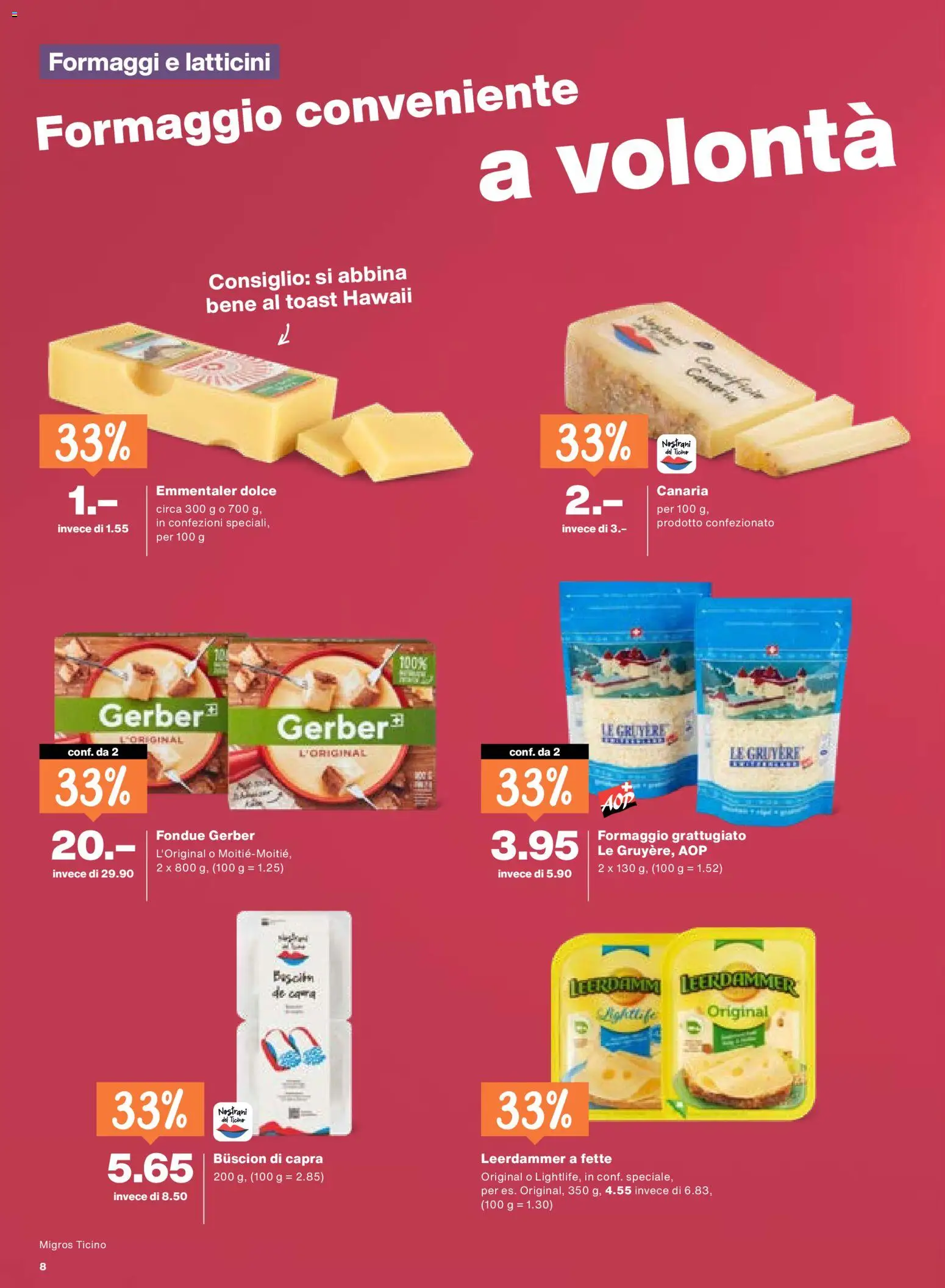 Migros aktionen IT – gültig ab 20.08.2026 | Seite: 8
