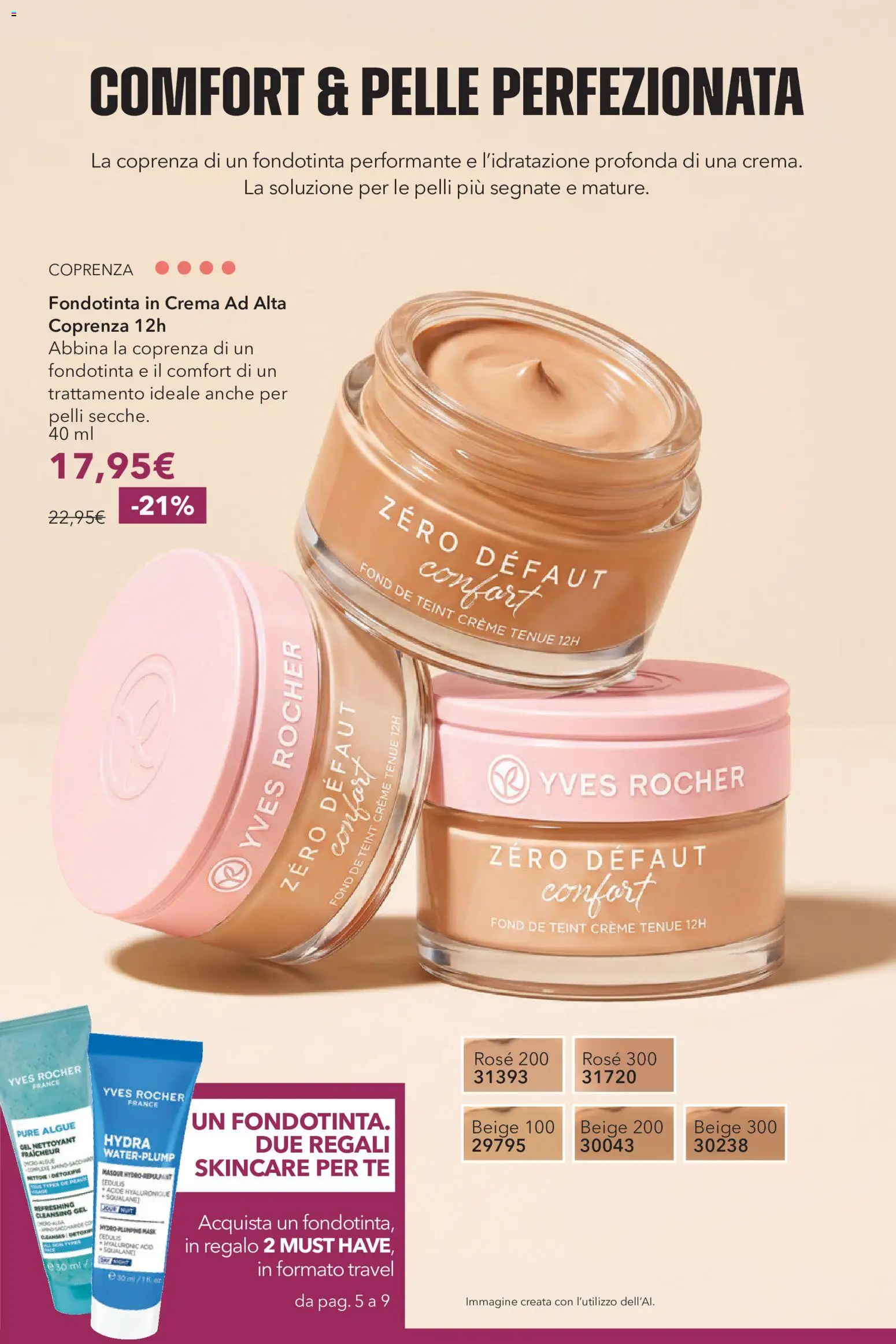 Volantino Yves Rocher del 20/10/2026 | Pagina: 6 | Prodotti: Crema, Fondotinta, Tè