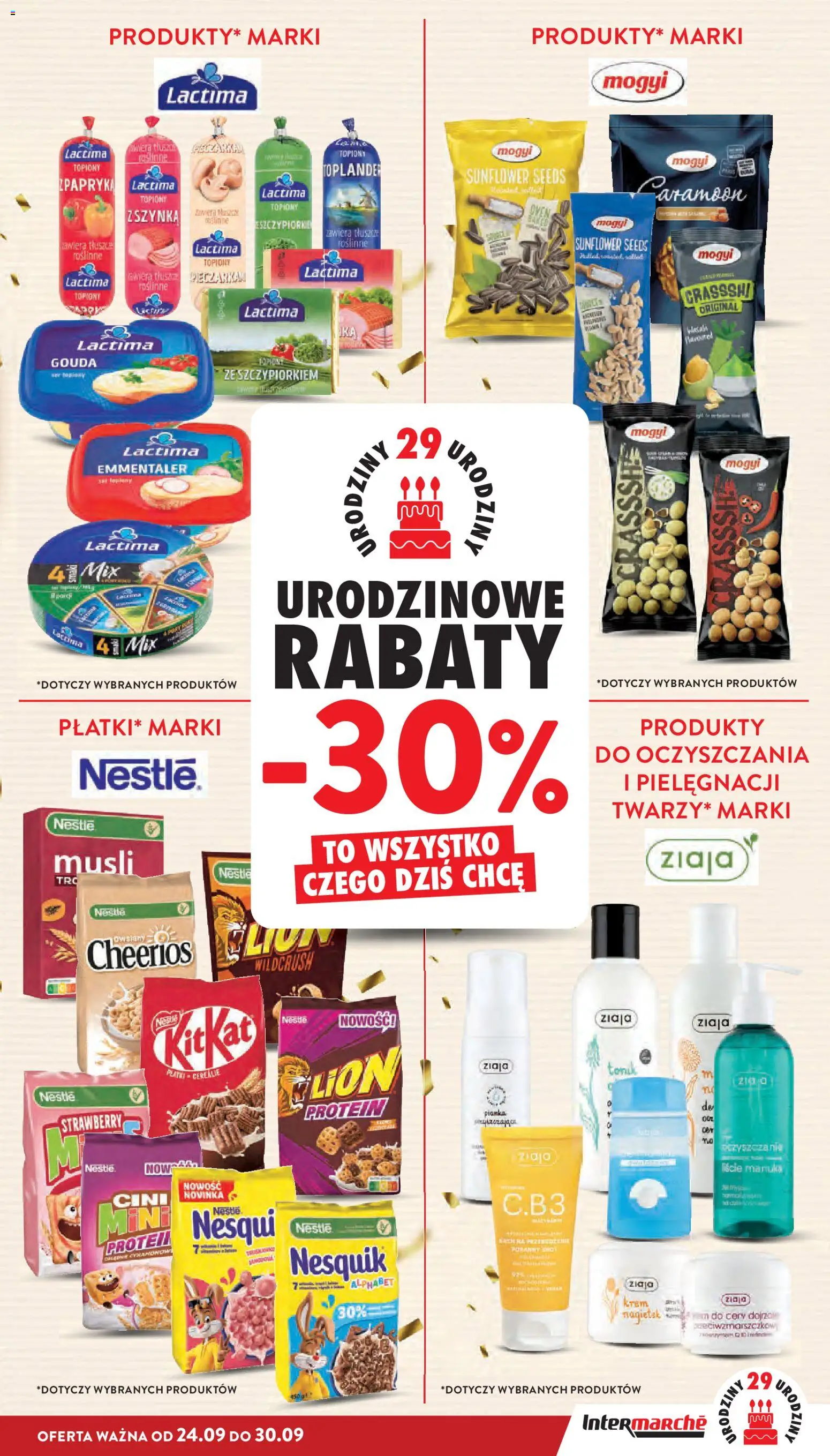 Intermarche gazetka od 24.09.2026 | Strona: 7 | Produkty: Papryka, Musli, Krem, Tonik