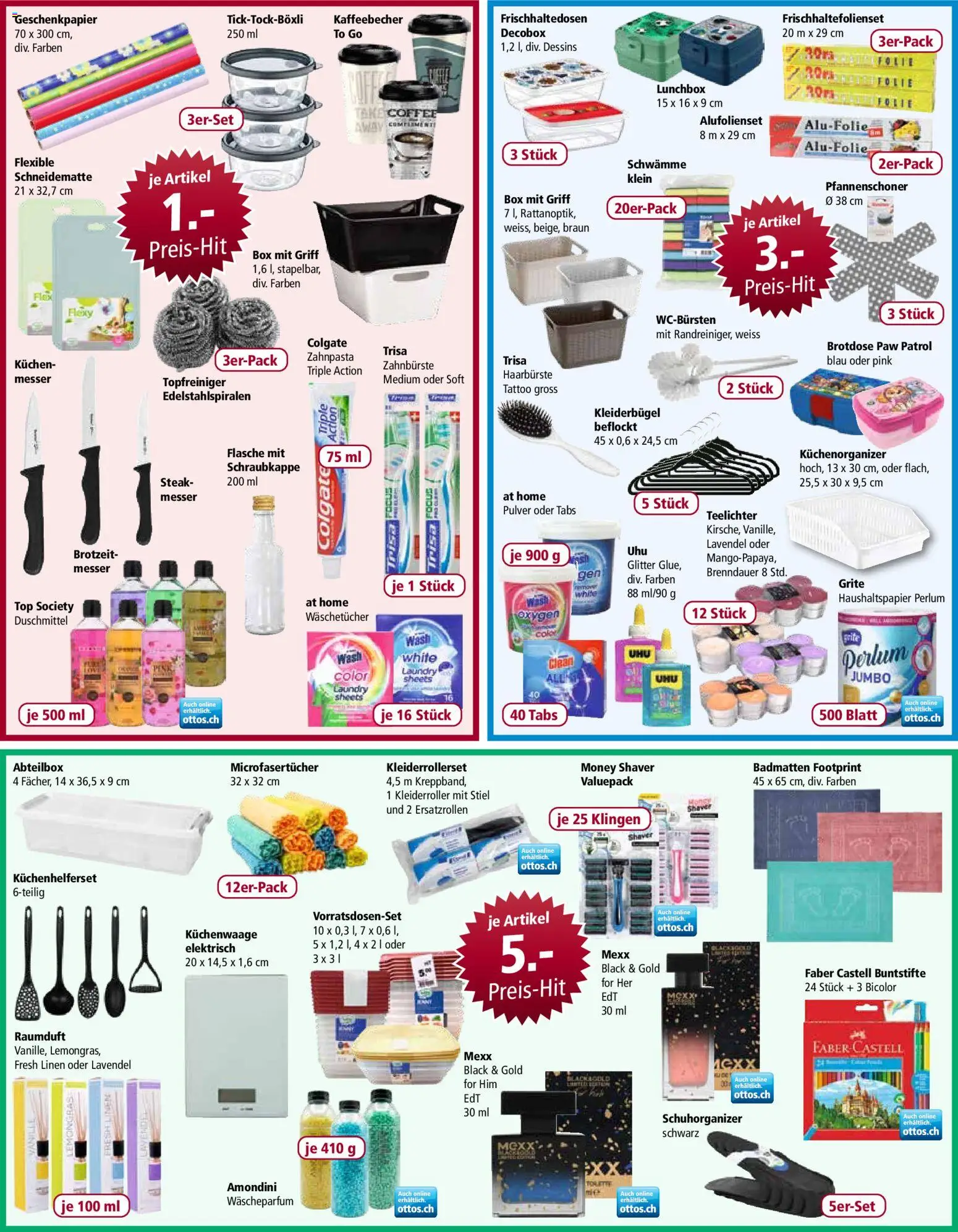 Otto's aktionen – gültig ab 30.06.2026 | Seite: 4 | Produkte: Kleiderbügel, Pulver, Zahnpasta, Zahnbürste