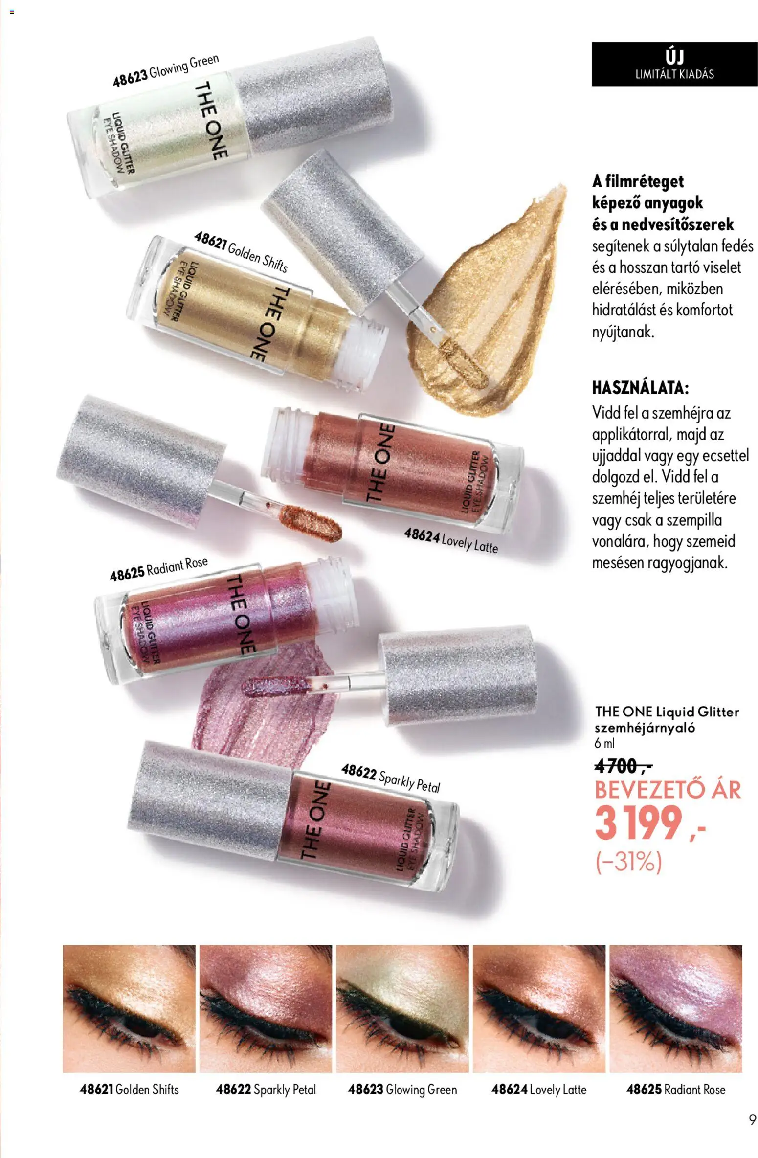 Oriflame akciós ujság - amely érvényes a következő dátumtól: 2026.09.09. | Oldal: 9 | Termékek: Tartó, Rosé