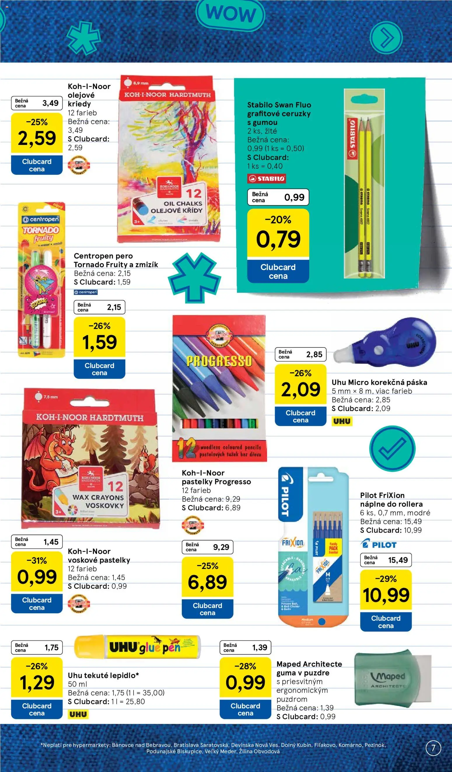Nové Tesco akcie – leták je platný od 03.08.2026 | Strana: 7