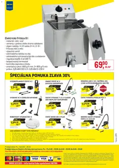 Metro leták platný od 22.04.2026 | Strana: 6 | Produkty: Kosačka, Robotický vysávač, Fritéza, Ventil