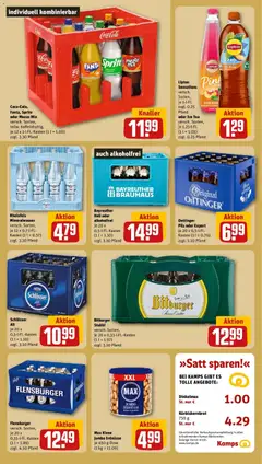 Rewe Prospekt Mönchengladbach / Wickrath ab 28.09.2026 gültig | Seite: 22 | Produkte: Bitburger, Sprite, Pfirsich, Oder mezzo mix