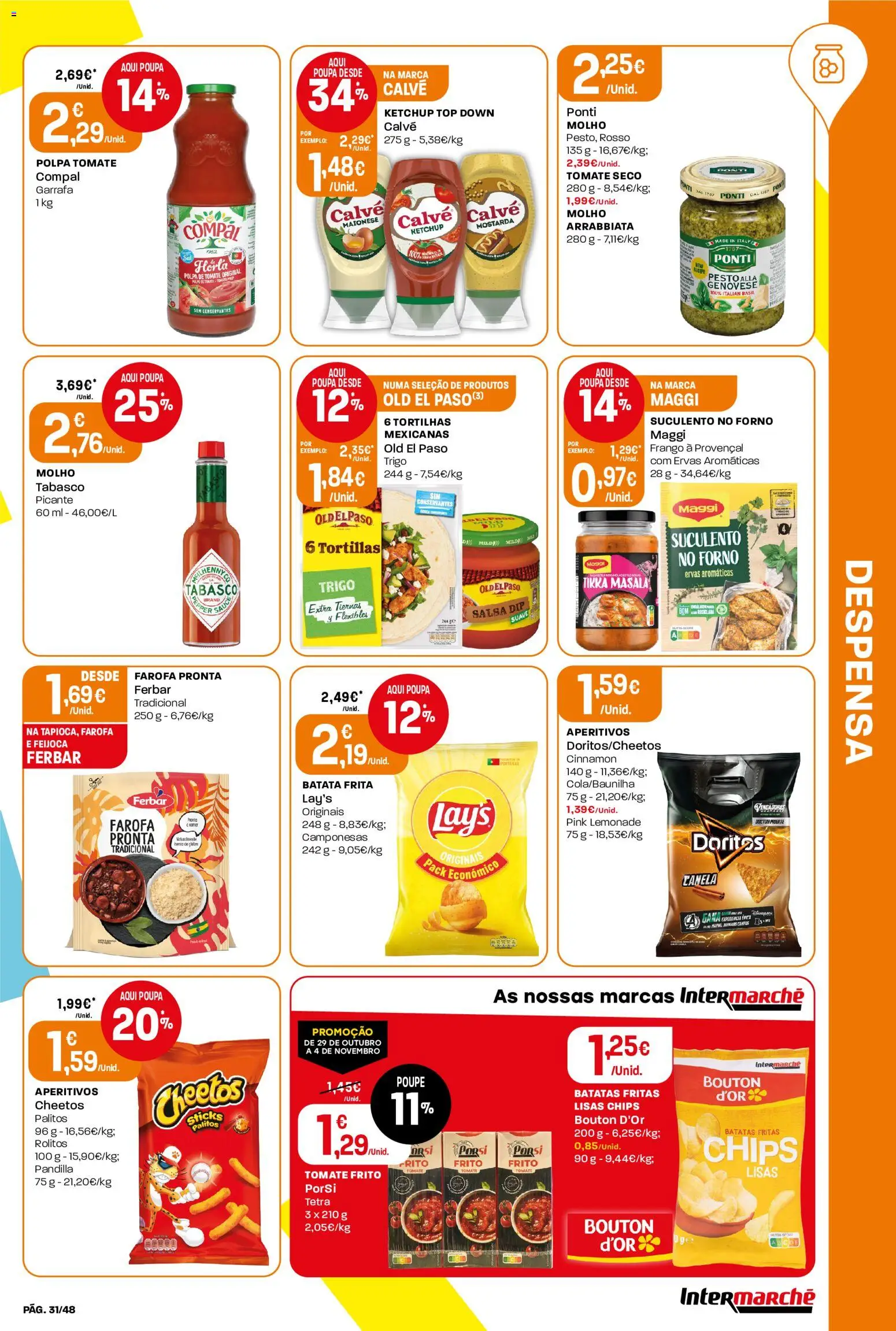 Intermarché folheto │ válido de 29/10/2026 | Página: 31