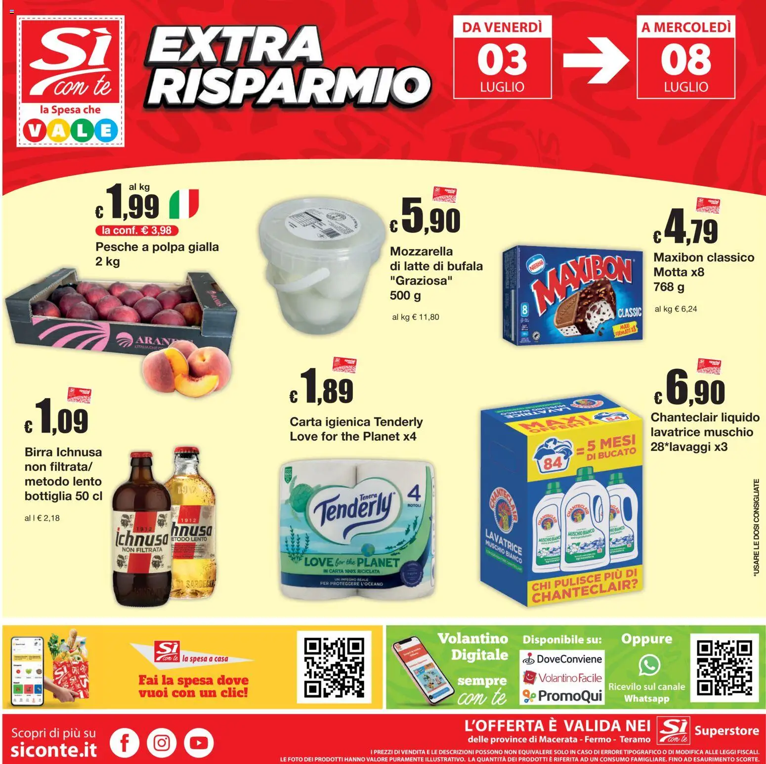 Volantino Sì con Te del 25/06/2026 | Pagina: 24