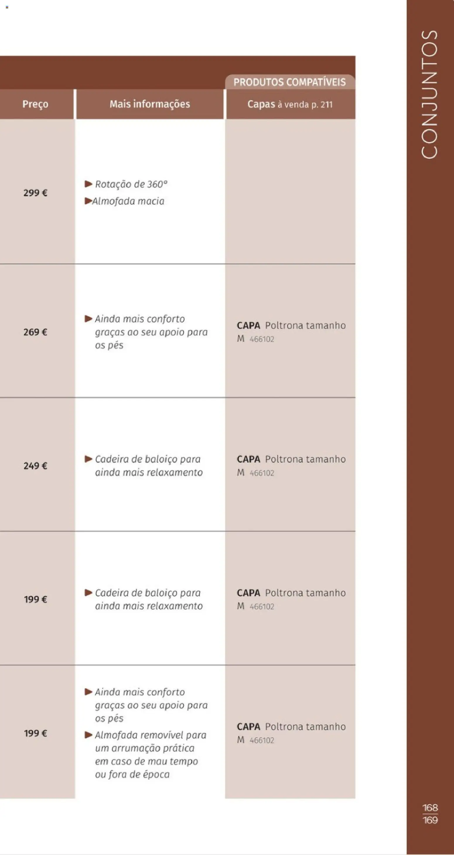 Hôma - Catálogo Hespéride │ válido de 11.05.2026 | Página: 337 | Produtos: Poltrona, Baloiço, Almofada, Cadeira