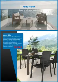 Fero-term Katalog - Pregled kataloga iz trgovine Fero-term, vrijedi od 05.05.2026 | Stranica: 3 | Proizvodi: Stolica, Vrtni namještaj