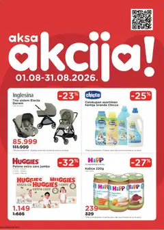 Aksa katalog - pregled Aksa kataloga - važi od 01.08.2026