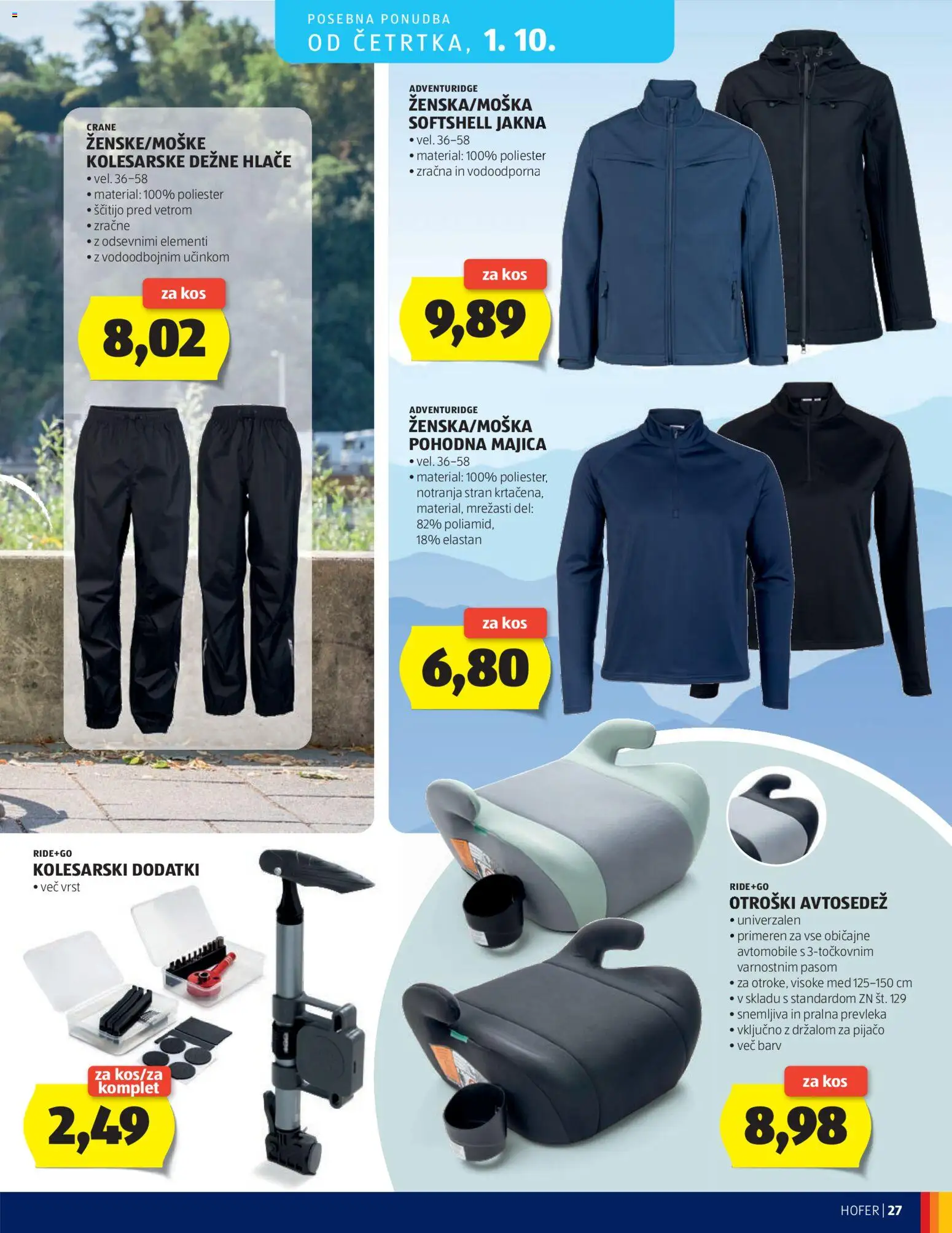 Novi Hofer katalog ponudbe – veljaven od 23.09.2026 | Stran: 27
