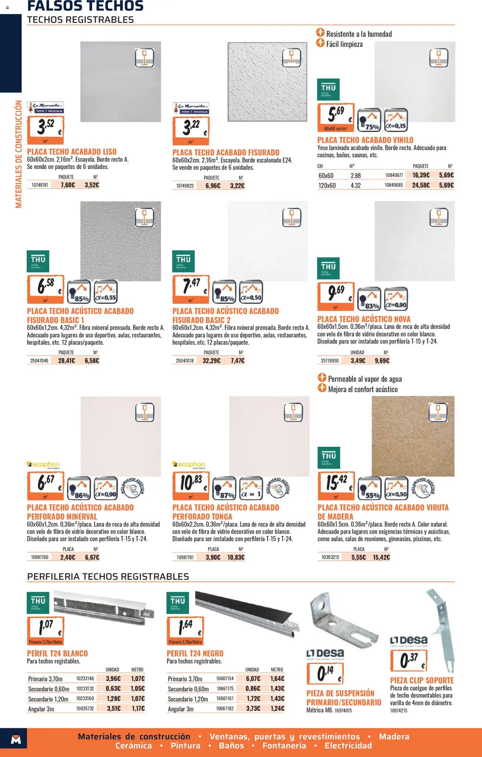 Obramat - Reformas Otono Imprenta Almacenes 04 Leganés 2026 │ válido desde el 09/10/2026 | Página: 6 | Productos: Agua, Puertas